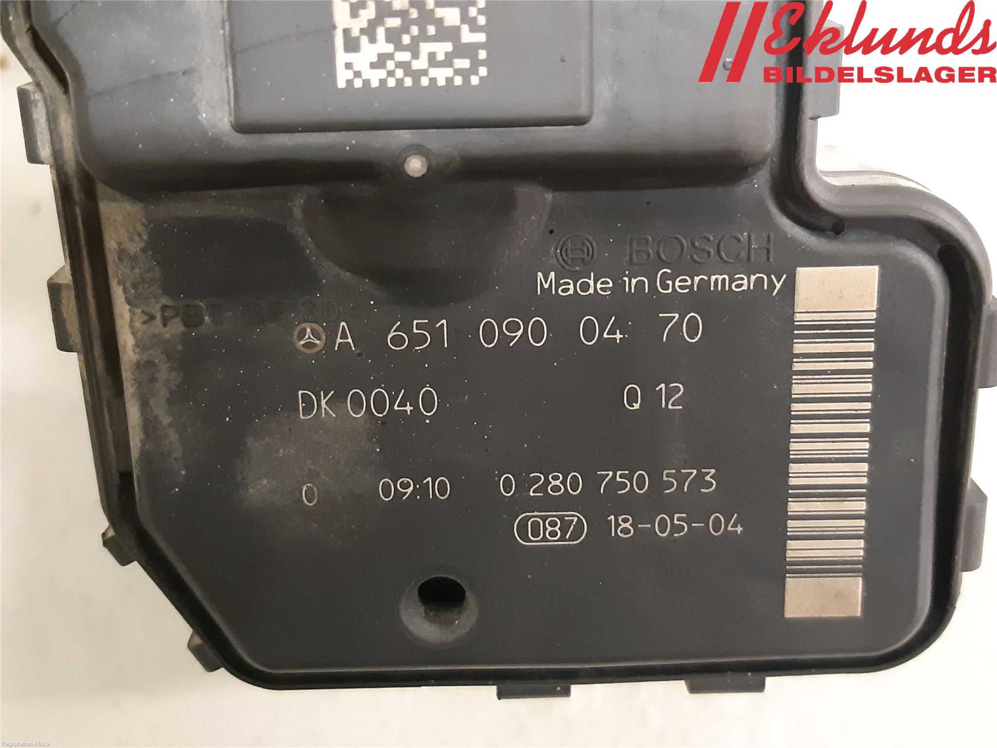 Mercedes-Benz MB VITO/V-KLASS (W640,W447,W448) 14- Injspjällhus