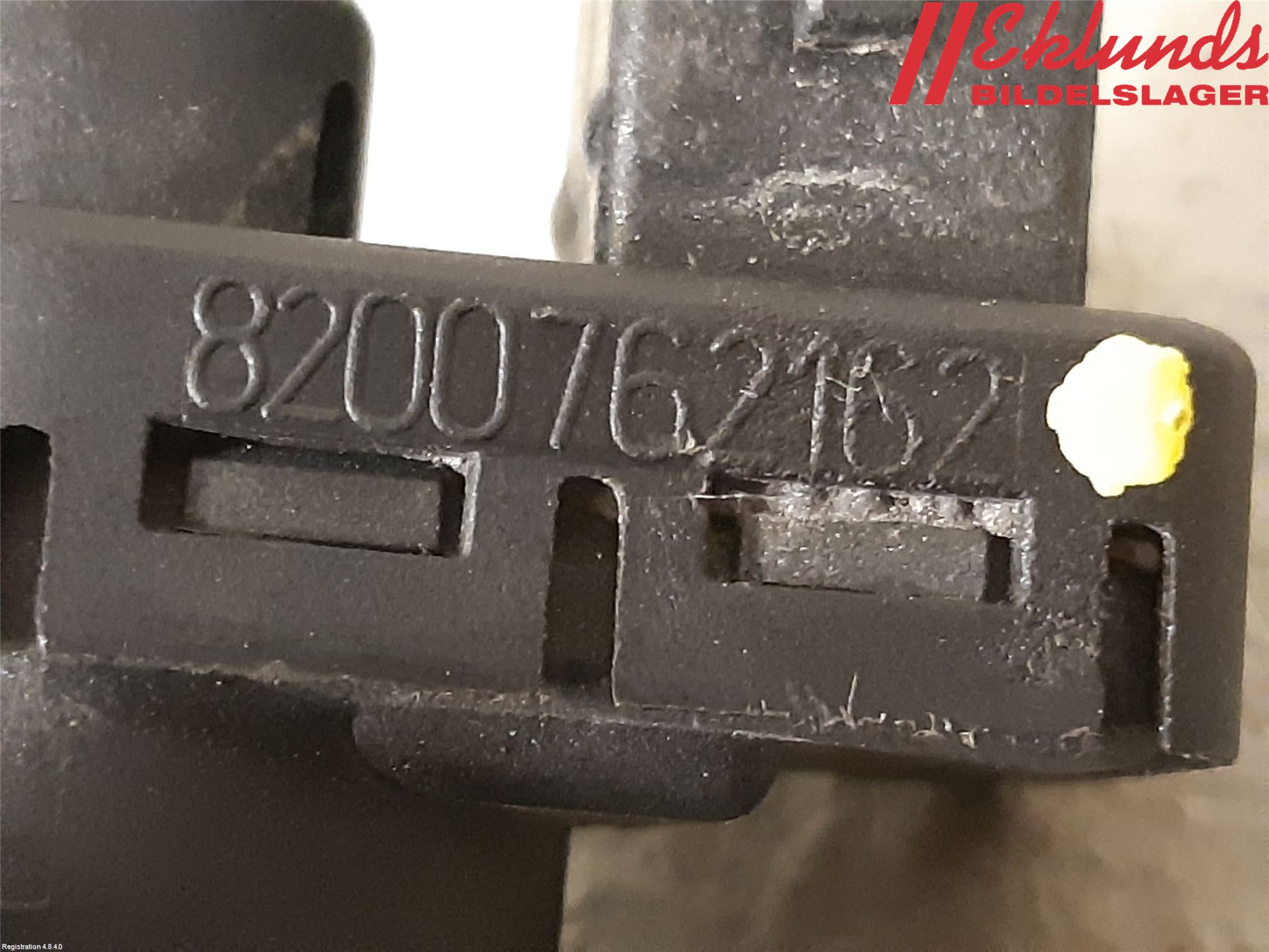 Dacia DUSTER 10-17 Vakuumventil