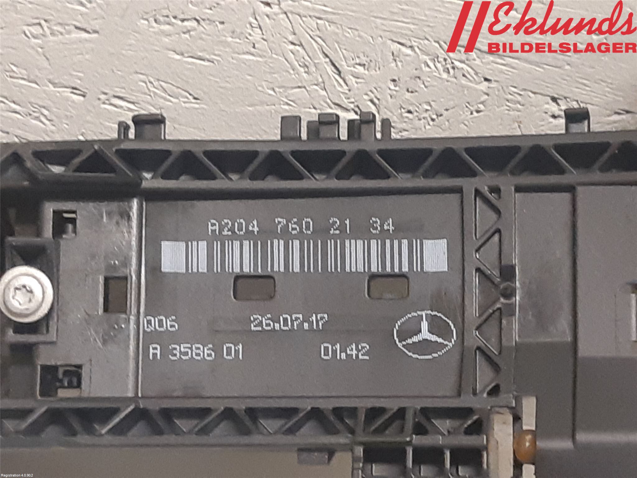 Mercedes-Benz MB CLA-KLASS (C117/X117) 13-19 Dörrhandtag Yttre Hö