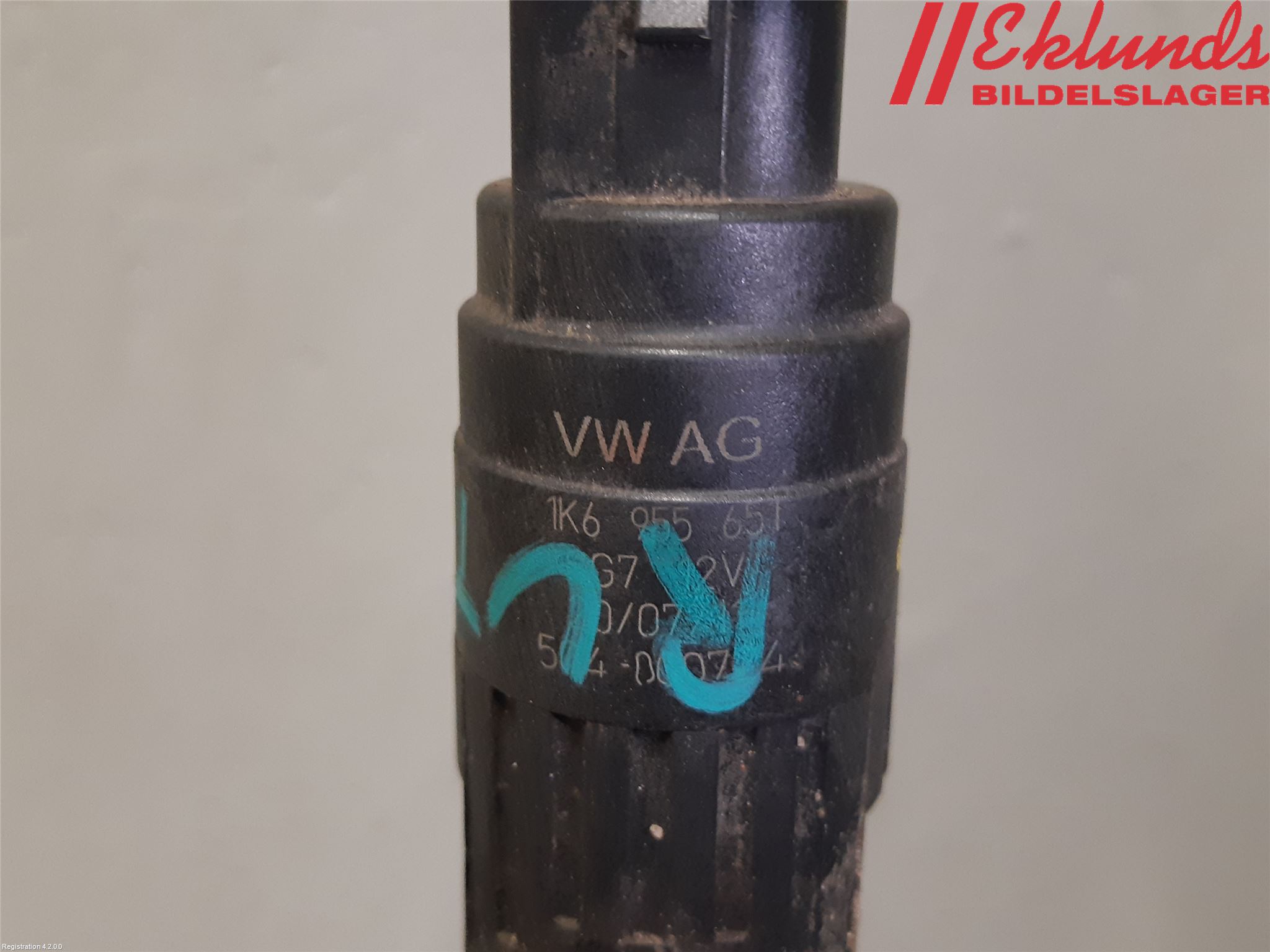 Skoda FABIA 07-14 Spolarpump Vindruta