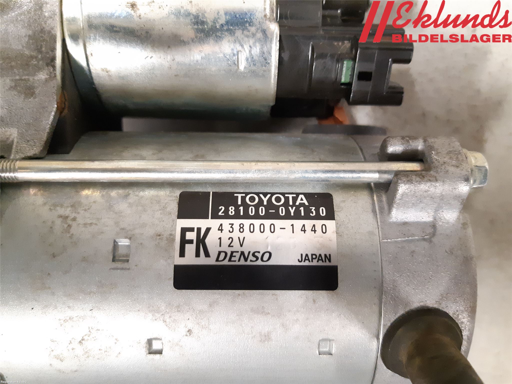 Toyota YARIS XP130 15-20 Startmotor