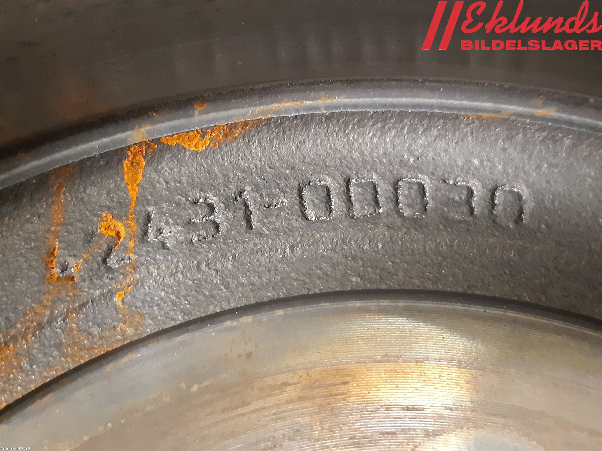 Toyota YARIS XP130 15-20 Bromstrumma Bak