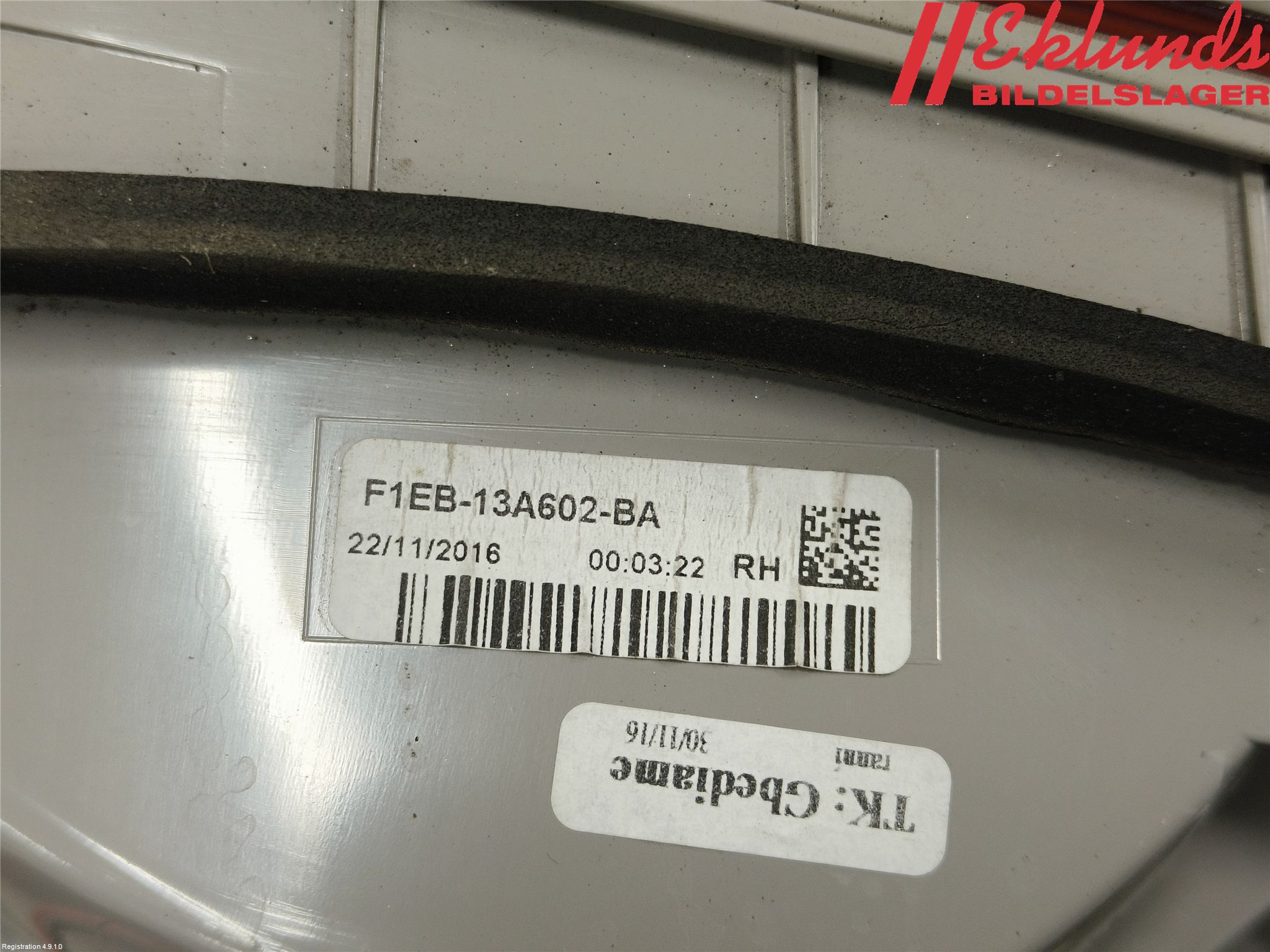 Ford FOCUS 15-18 Bakljus Lucka Hö