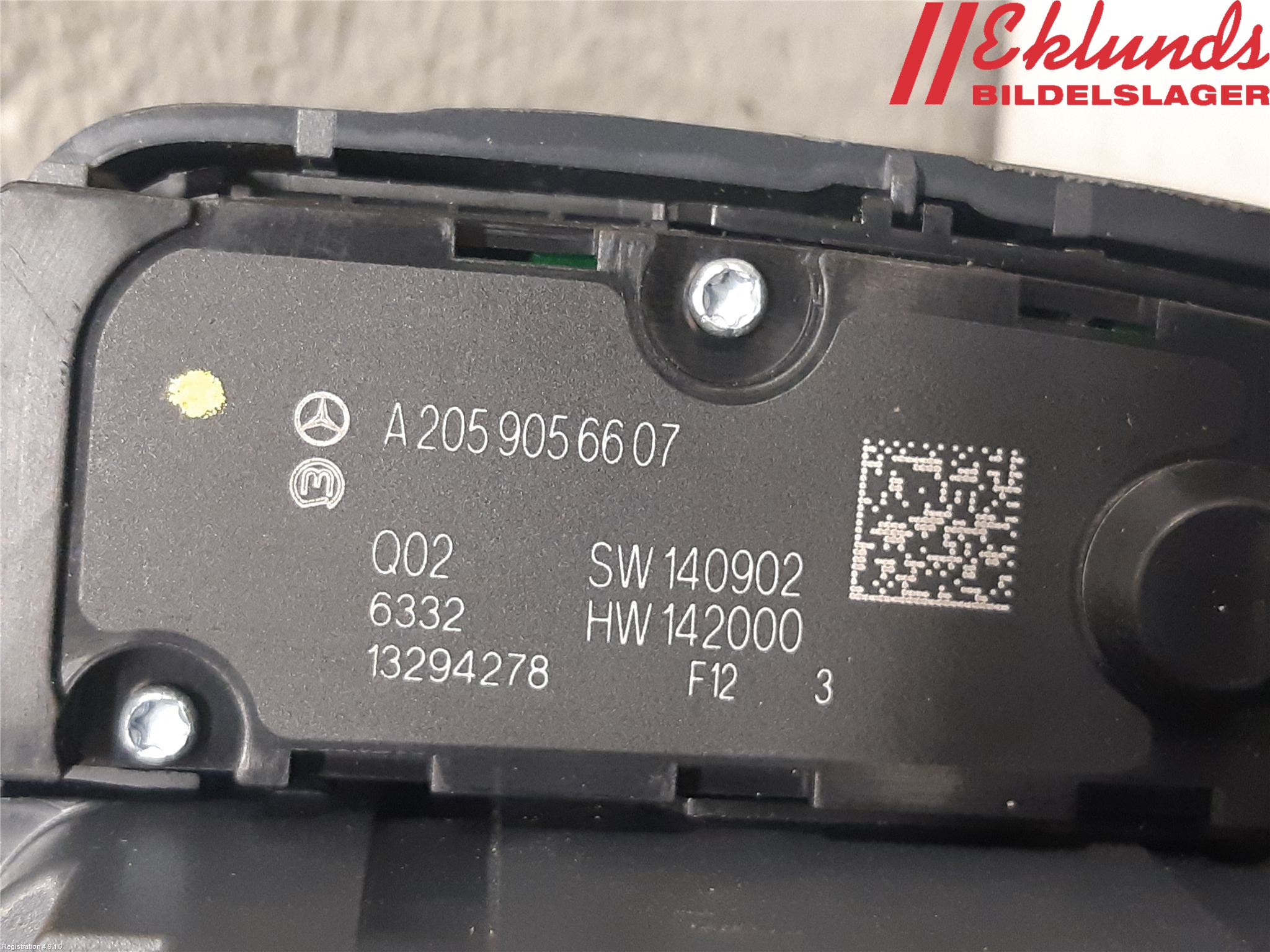 Mercedes-Benz MB C-KLASS (W205) 14-21 Strömställare Multifunktion