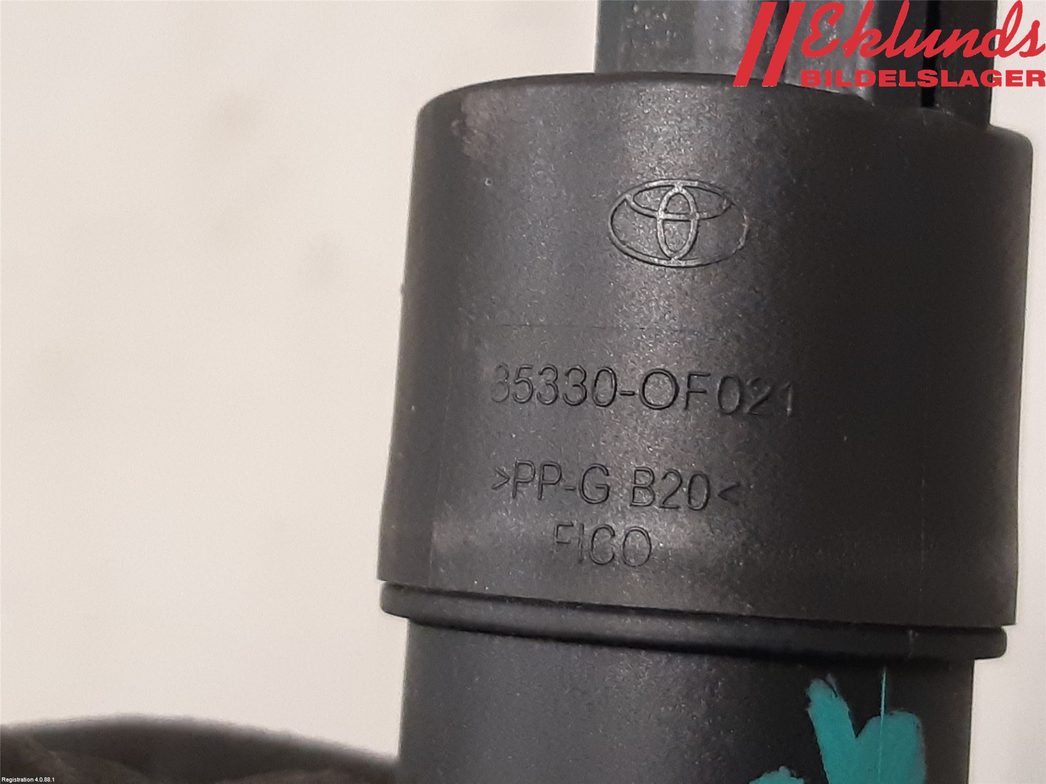Toyota YARIS XP130 15-20 Spolarpump Baklucka