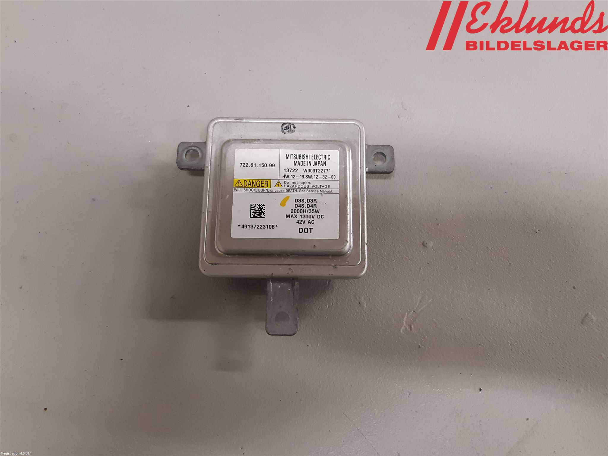 Volvo V40 12-19 Styrenhet Strålkastare