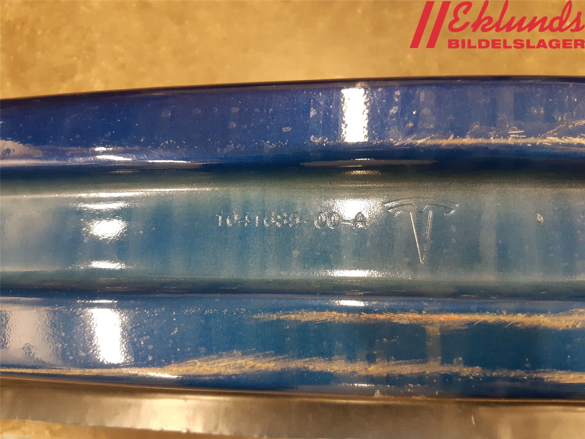 Tesla MODEL S 13- Stötfångarbalk Bak