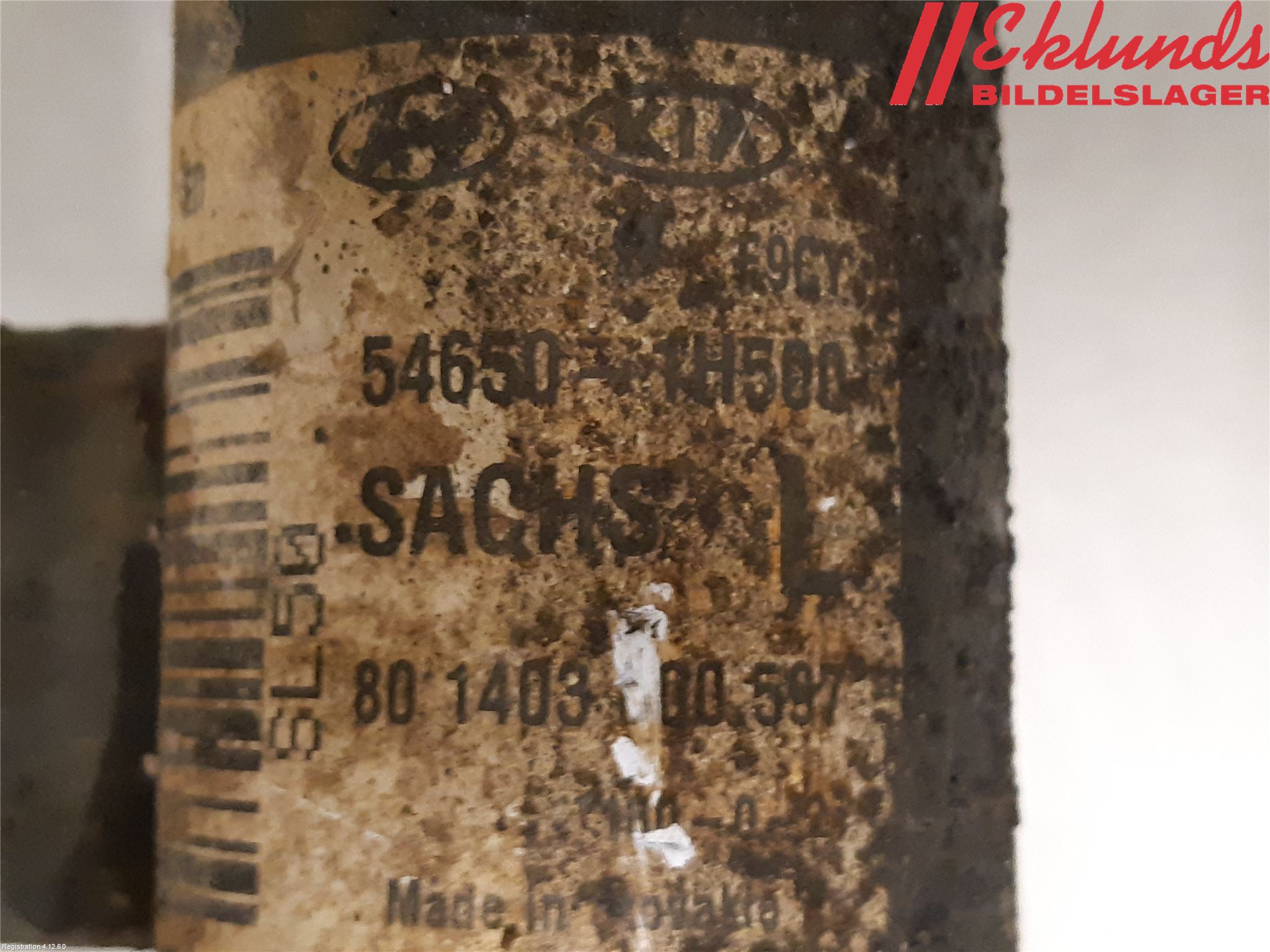 Kia CEED 06-12 Fjäderben Fram Vänster