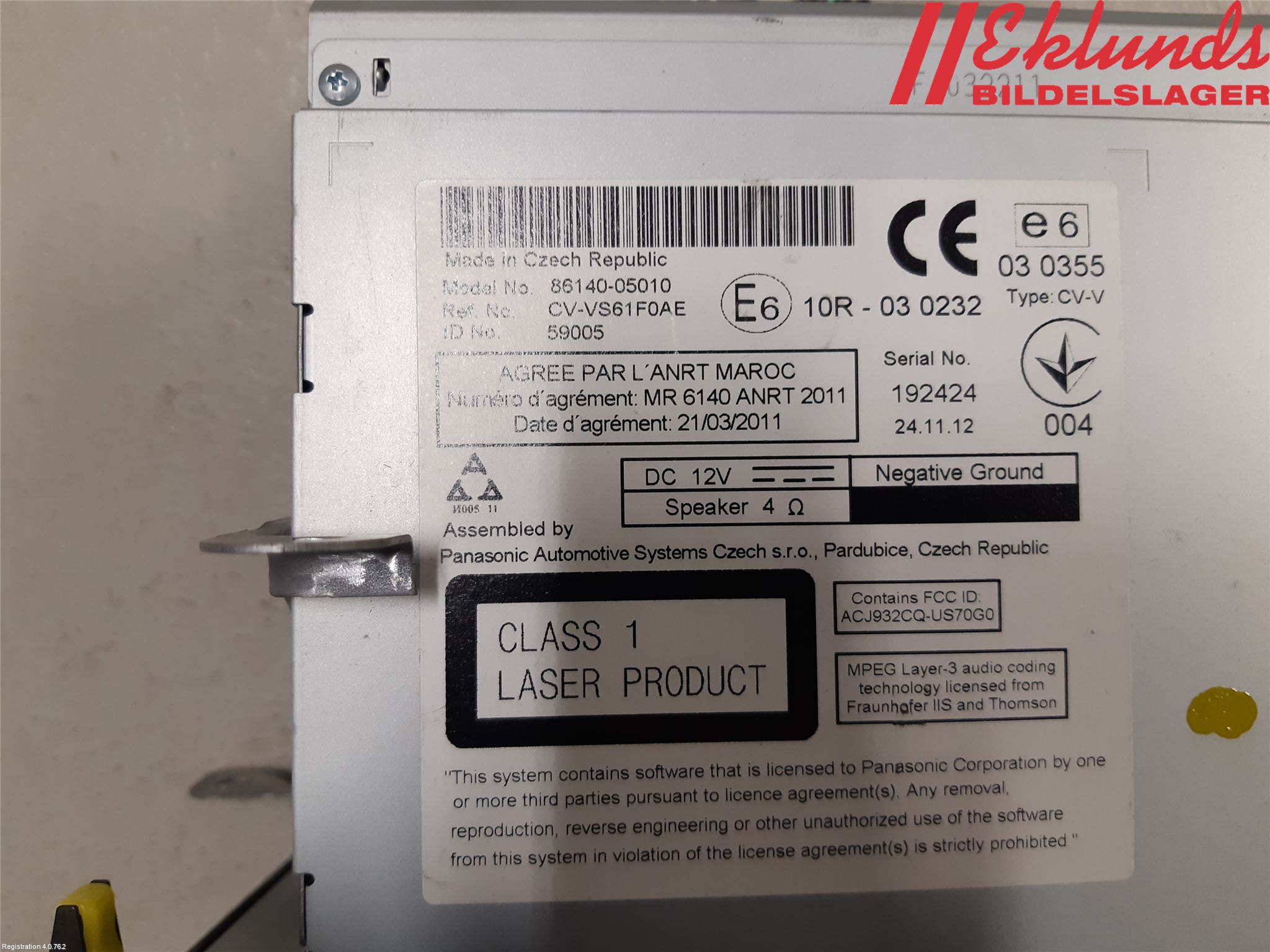 Toyota AVENSIS 09-15 Gps Navigator