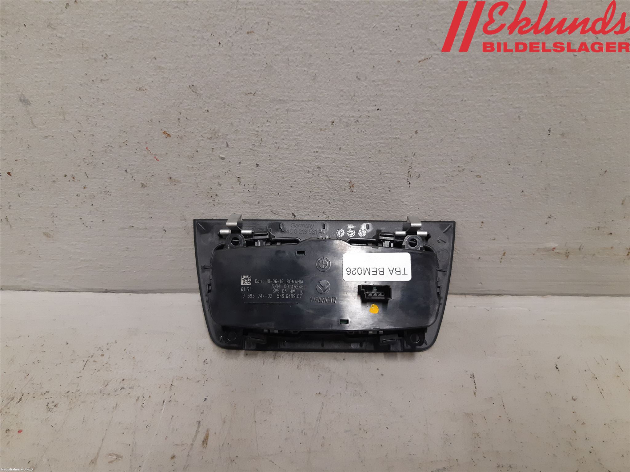 BMW 3 F30/F31/F80 12-19 Strömställare Ljus