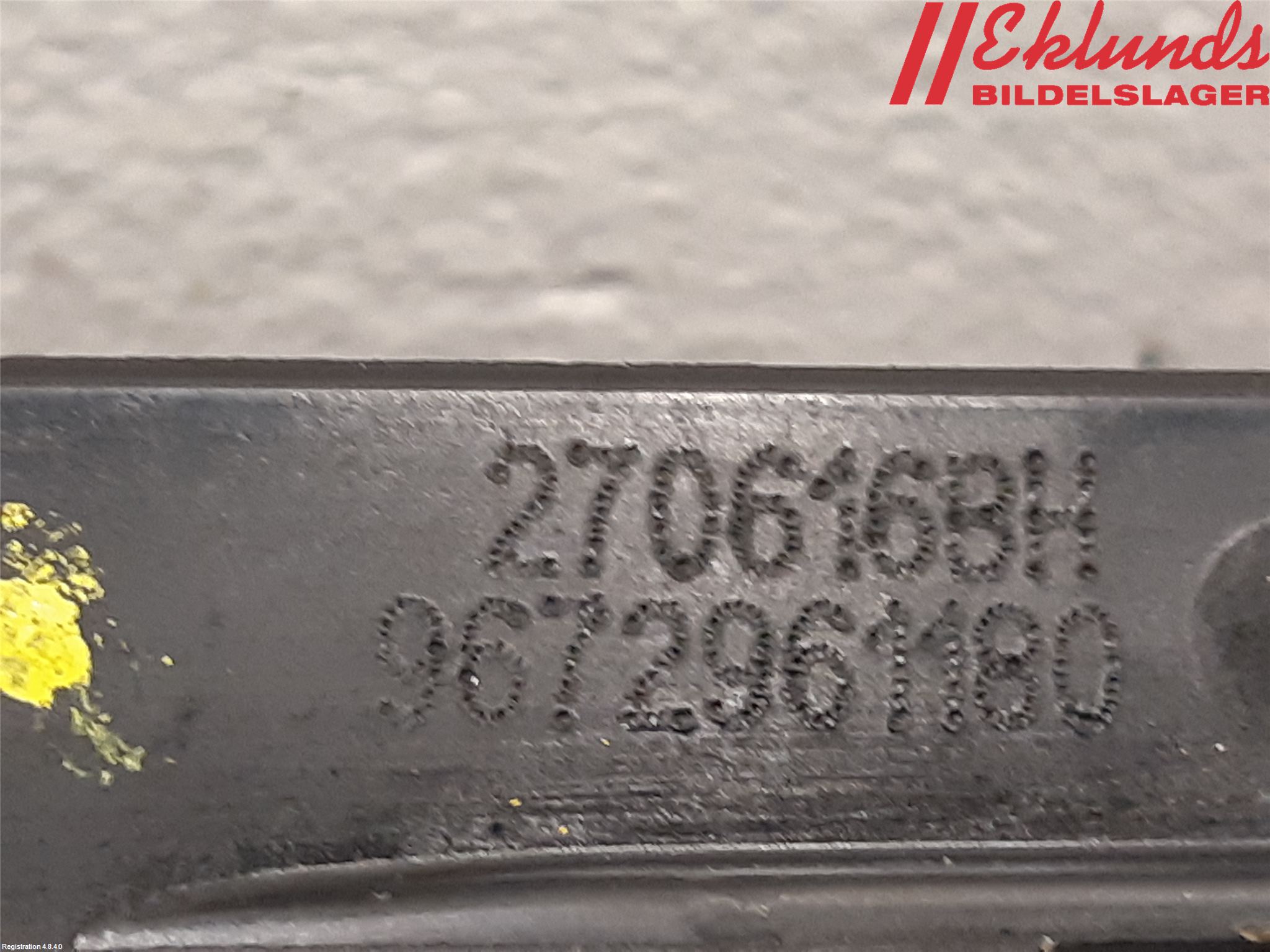 Peugeot 2008 13-20 Dörrhandtag Yttre Vä