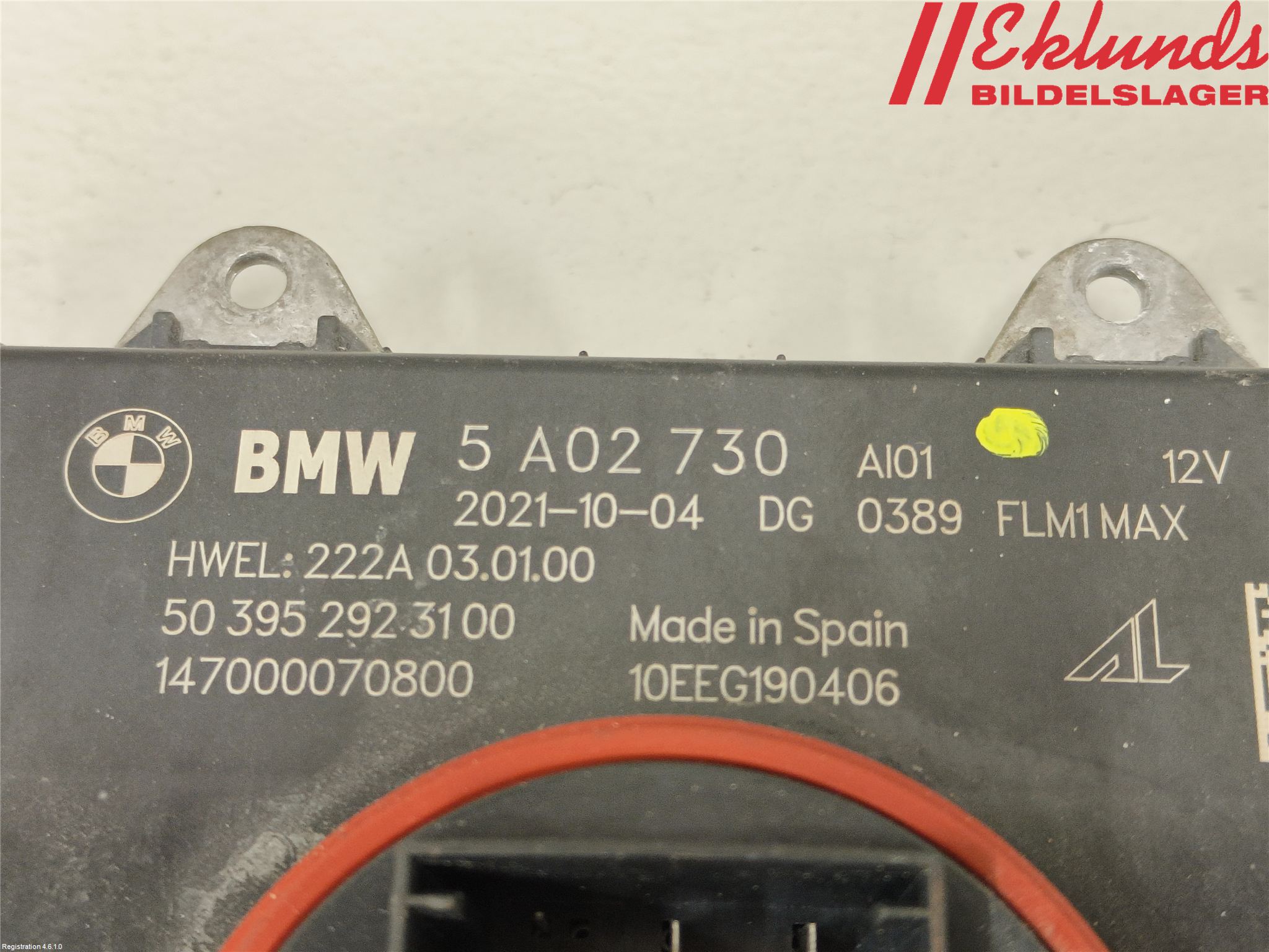 BMW 5 G30/G31/F90 17-23 Styrenhet Strålkastare