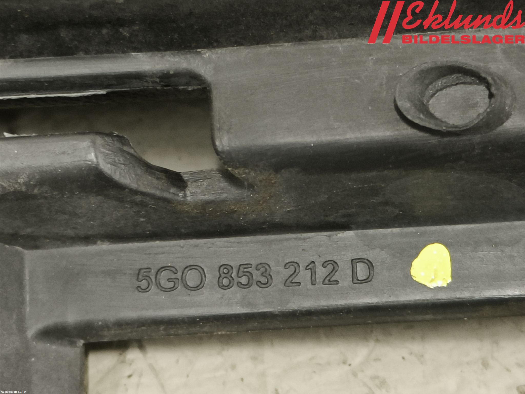 Volkswagen VW GOLF / E-GOLF VII 13-20 Stötfångardel Fram Hö