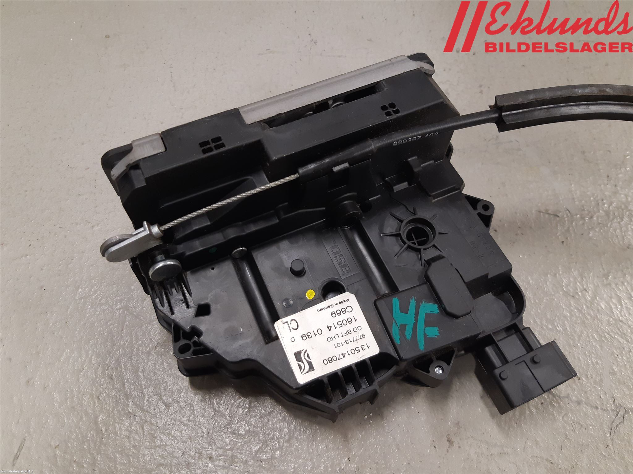 Fiat DUCATO 07-15 Låskista-Dörrlås