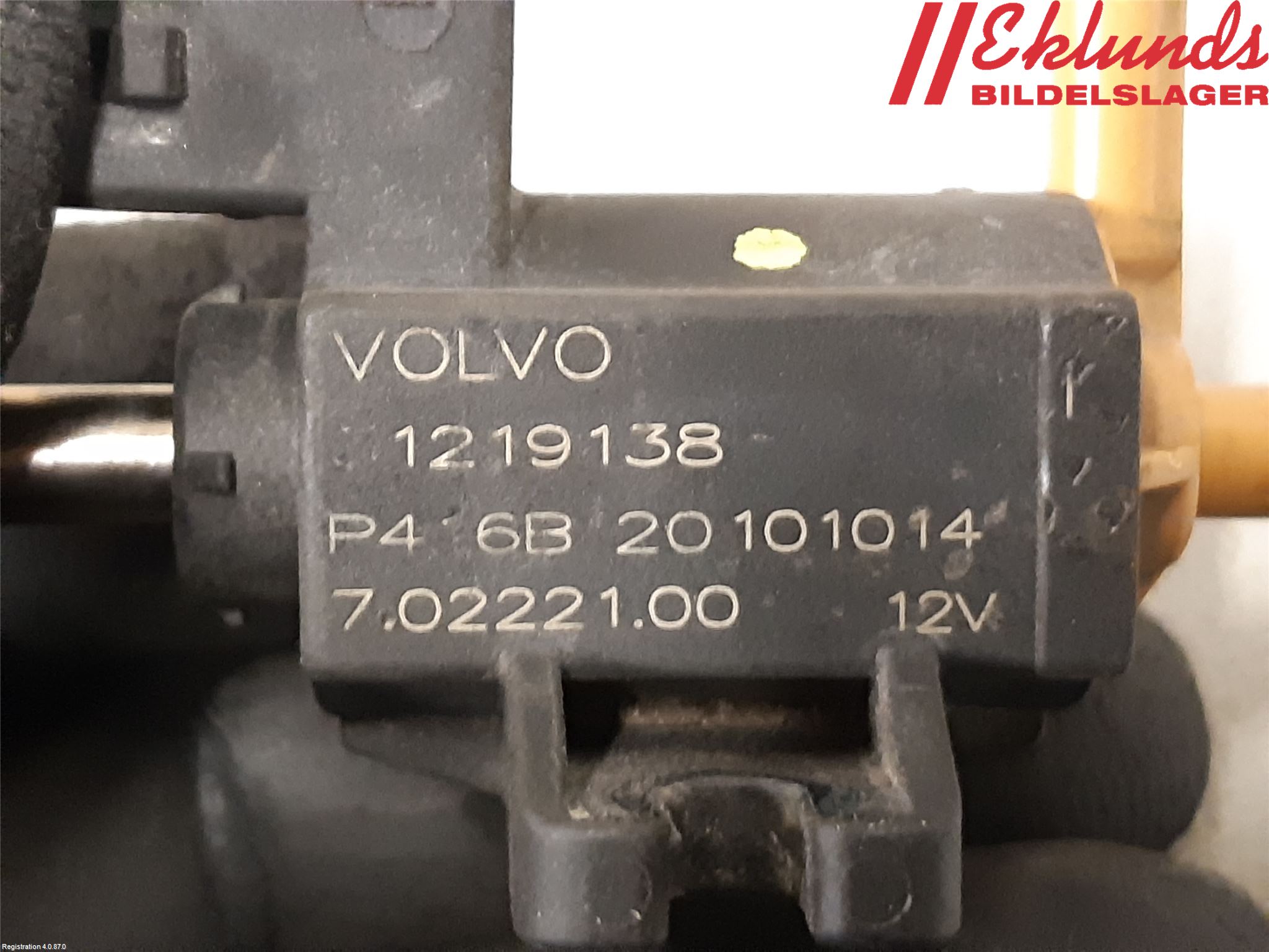 Volvo XC60 09-13 Magnetventil Laddtryck