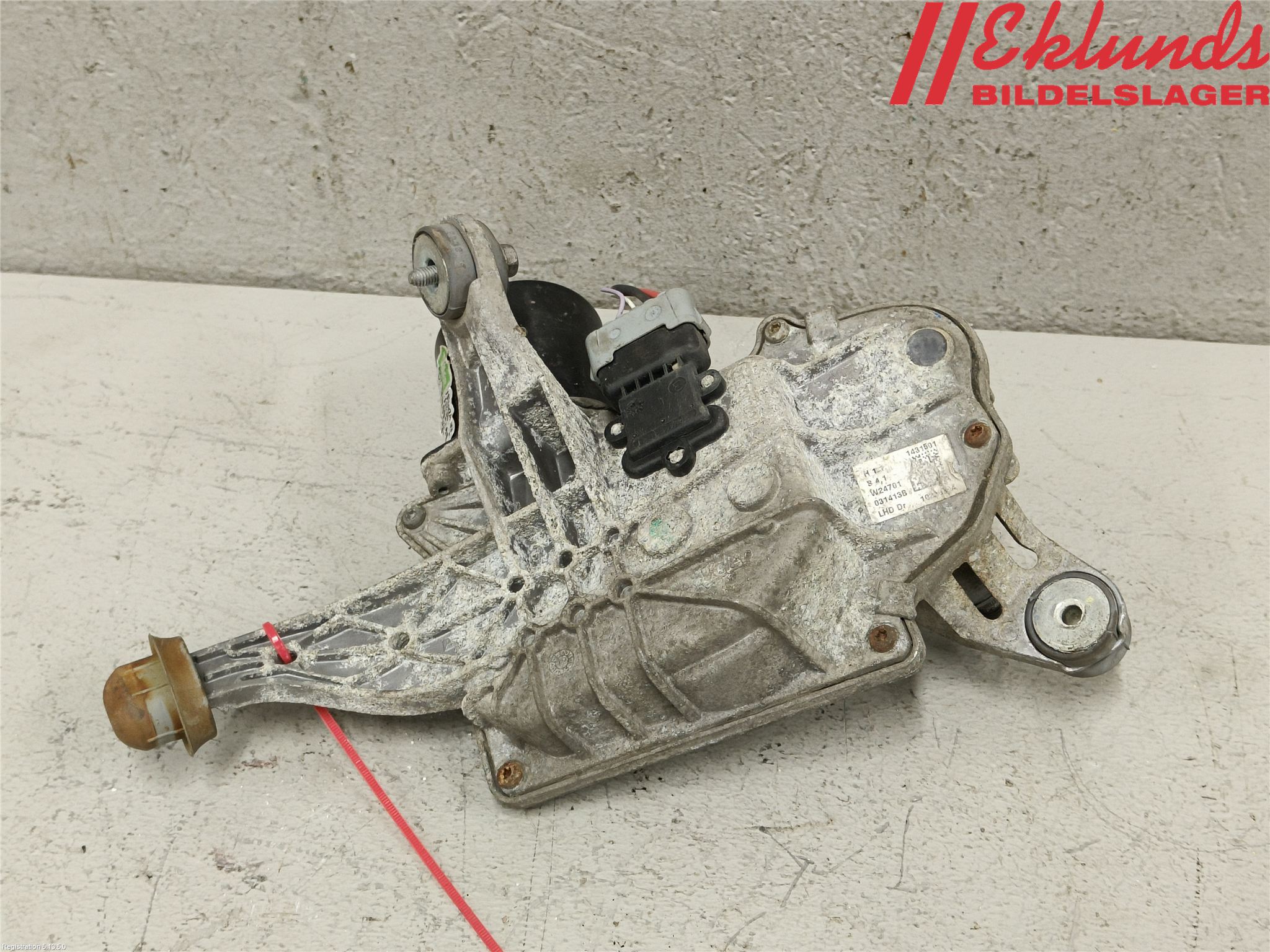 Renault SCÉNIC III / GRAND SCÉNIC 09-16 Torkarmotor Vindruta
