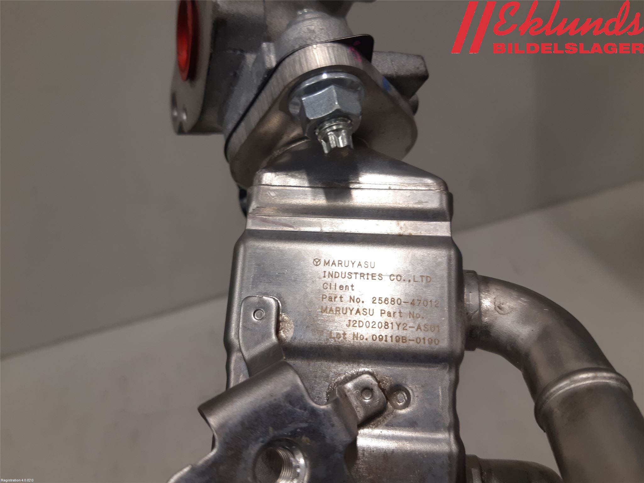 Toyota YARIS XP130 15-20 Egr Ventil