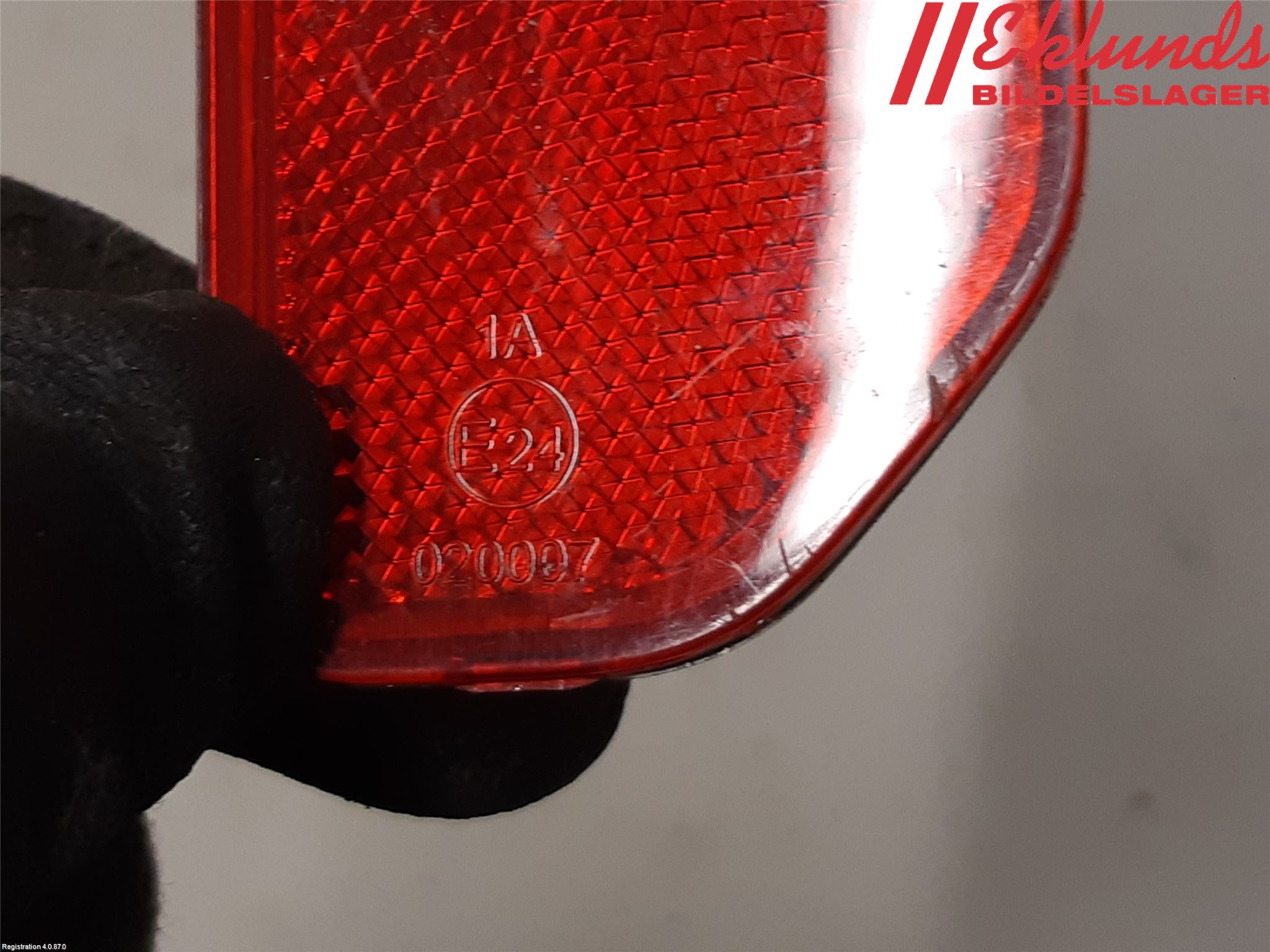 Renault KANGOO II 15-21 Dimljus/Reflex Bak