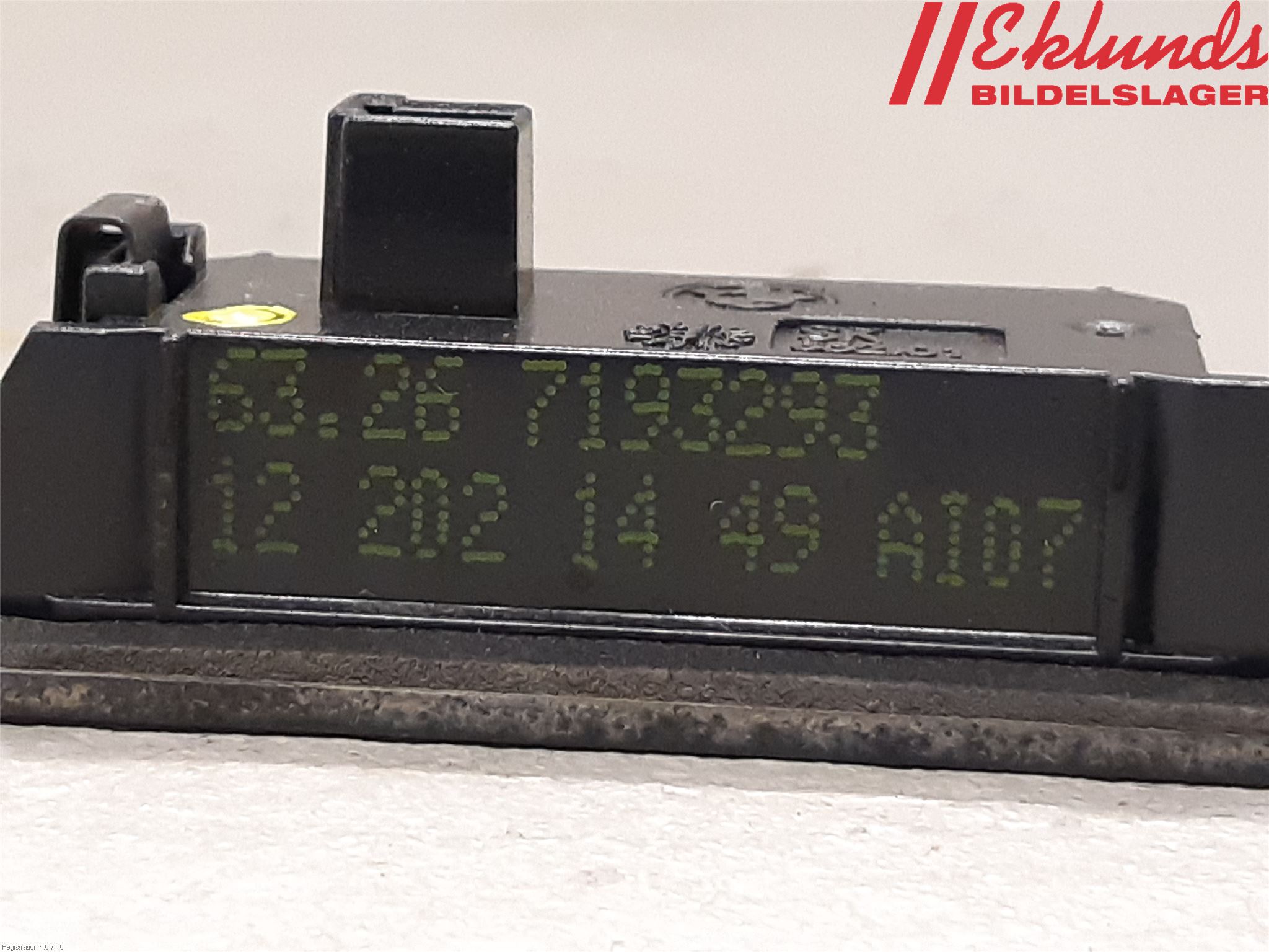 BMW 5 F10/F11/F18 09-17 Skylt Belysning