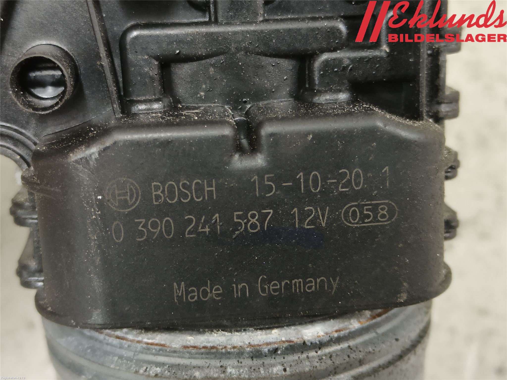 Peugeot 308 14-21 Torkarmotor Vindruta