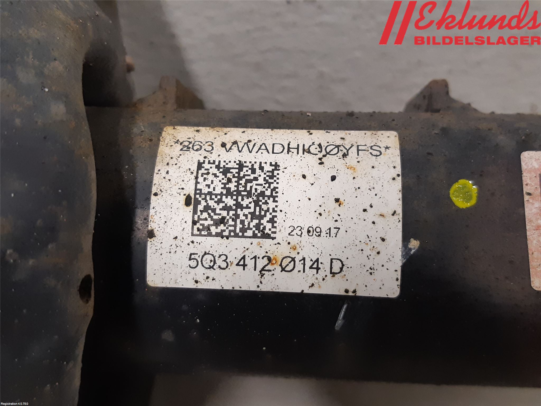 Skoda OCTAVIA (5E) 13-20 Fjäderben Fram Vänster