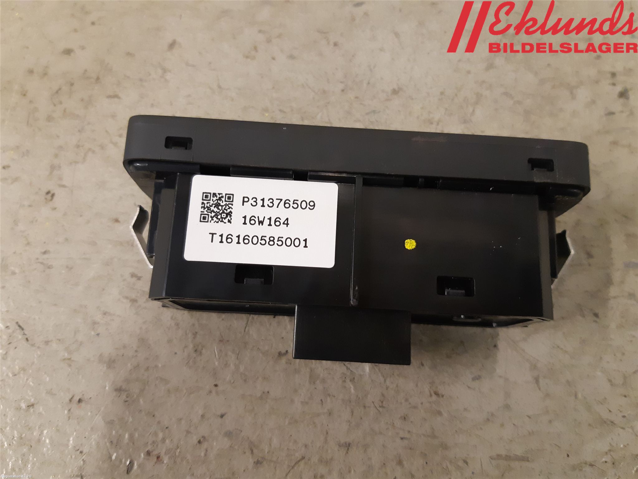 Volvo XC90/RECHARGE 16- Strömställare Baklucka