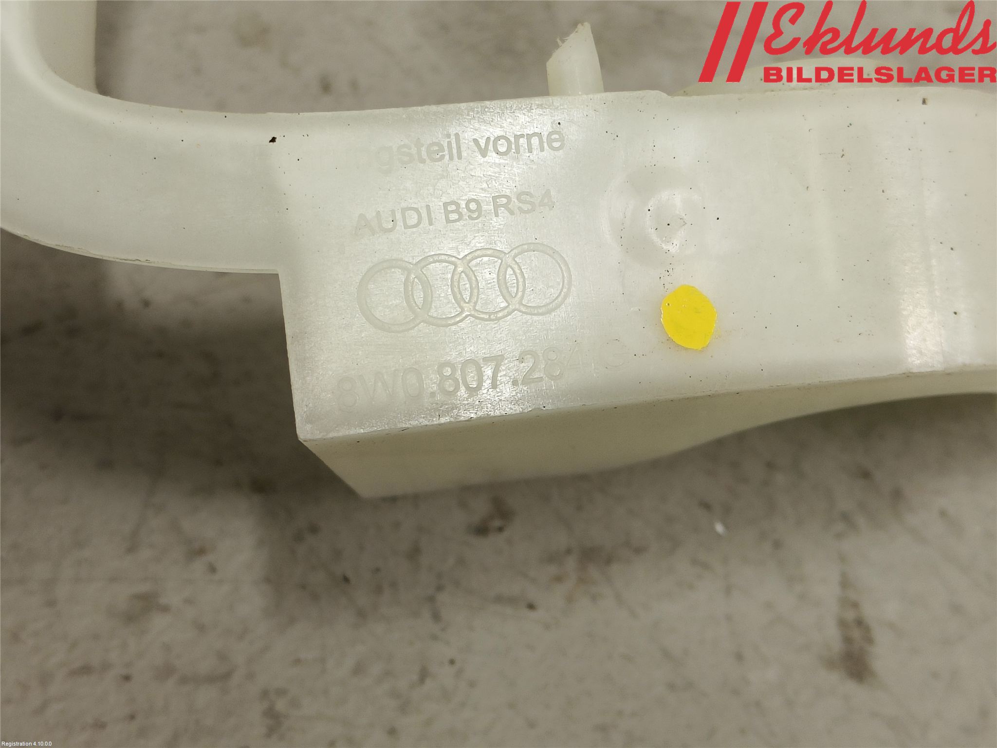 Audi A4/S4 B9 20- Stötfångarfäste Fram Hö