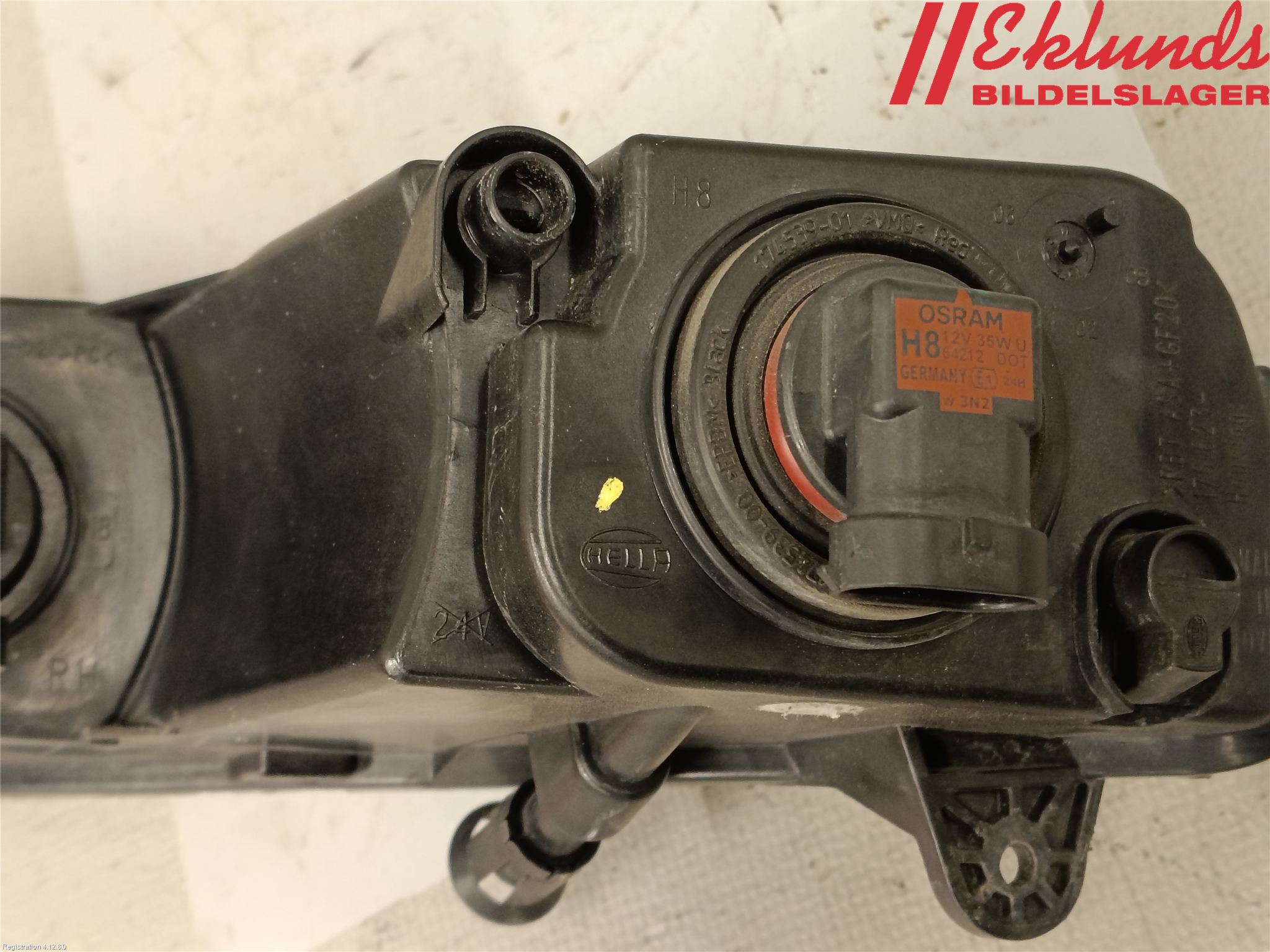 Volkswagen VW PASSAT 11-14 Dimljus-Varselljus Fram