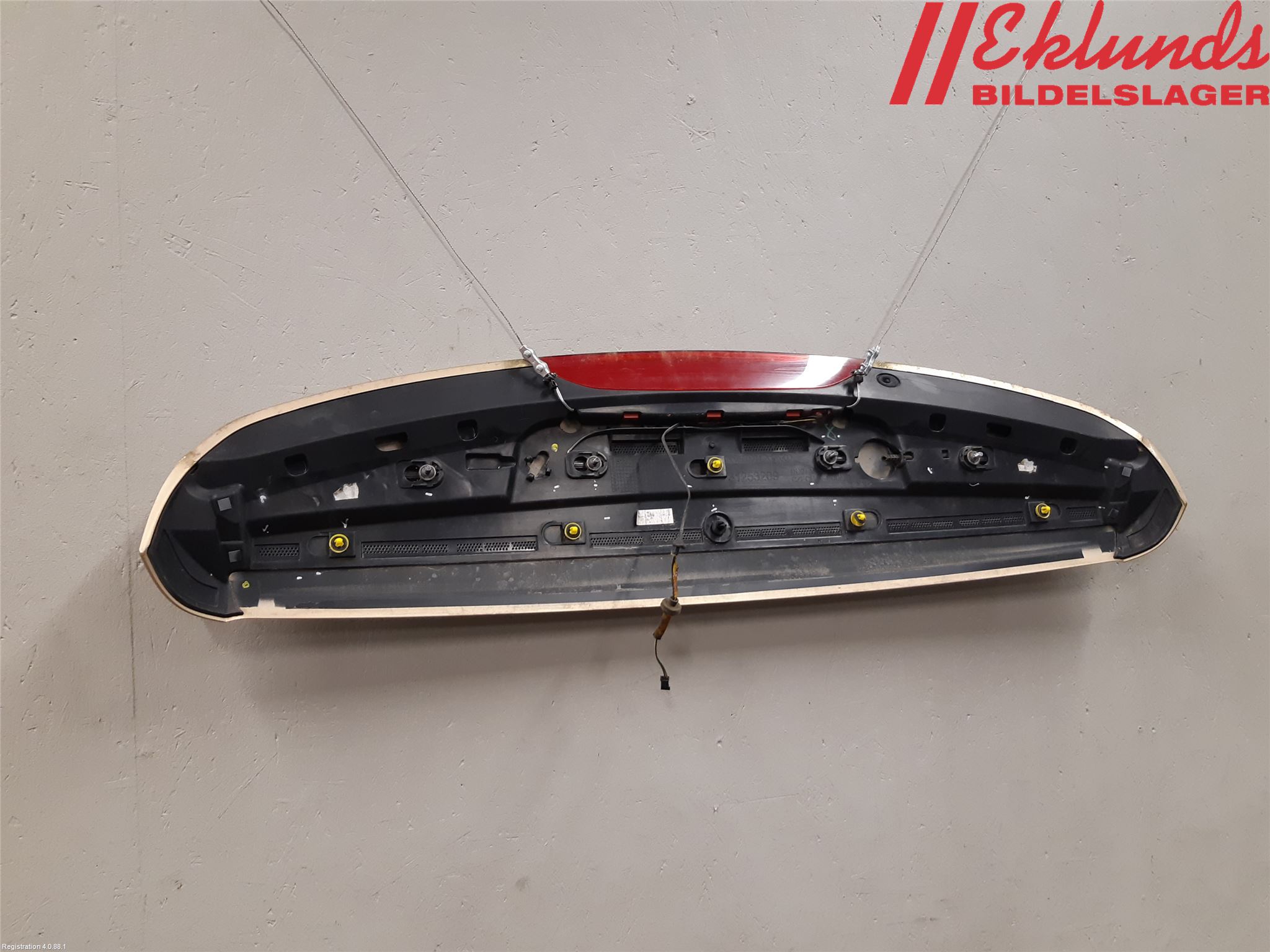 Volvo V60 11-13 Spoiler Baklucka