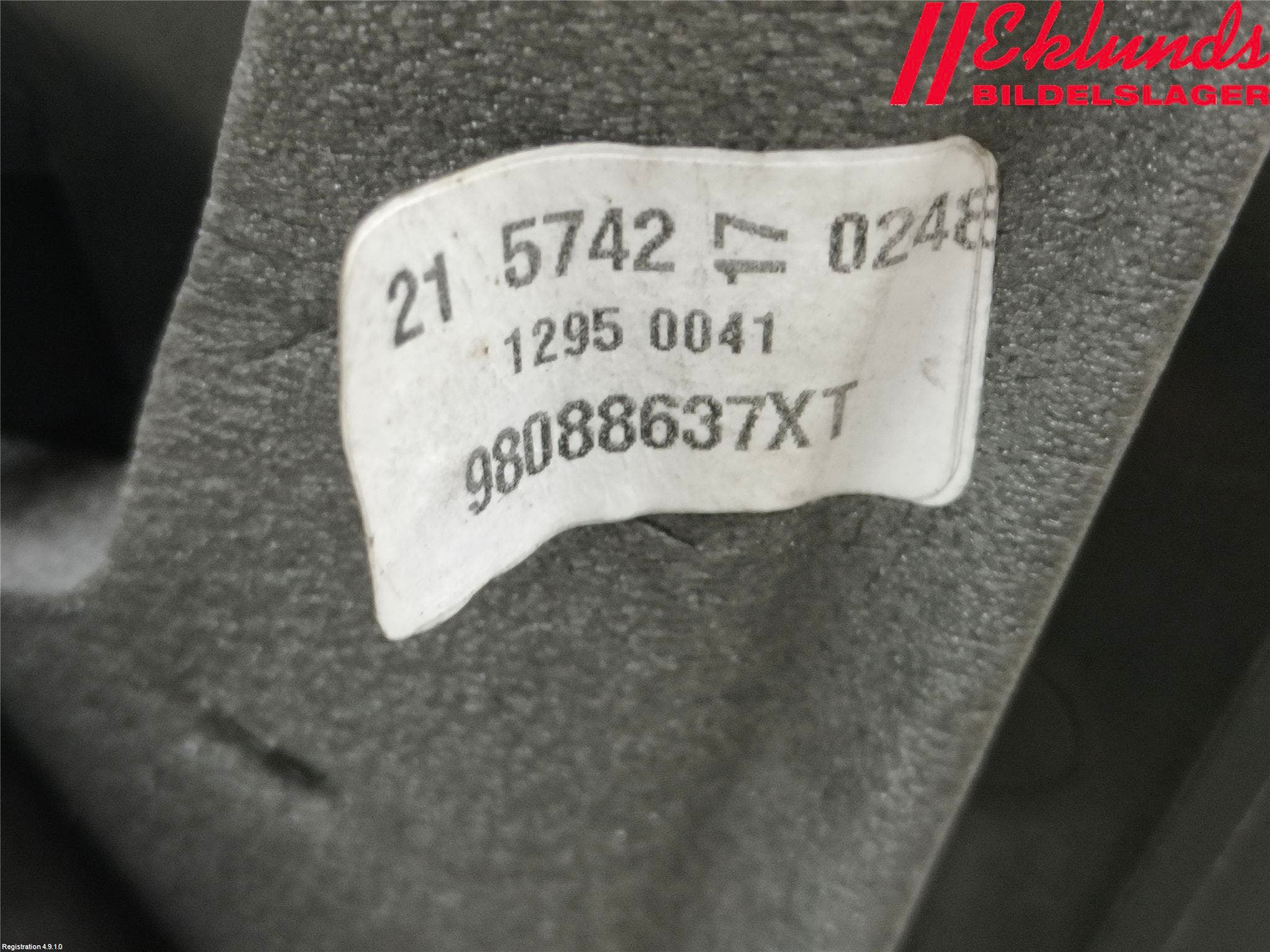 Peugeot 308 14-21 Spegel Yttre El Hö