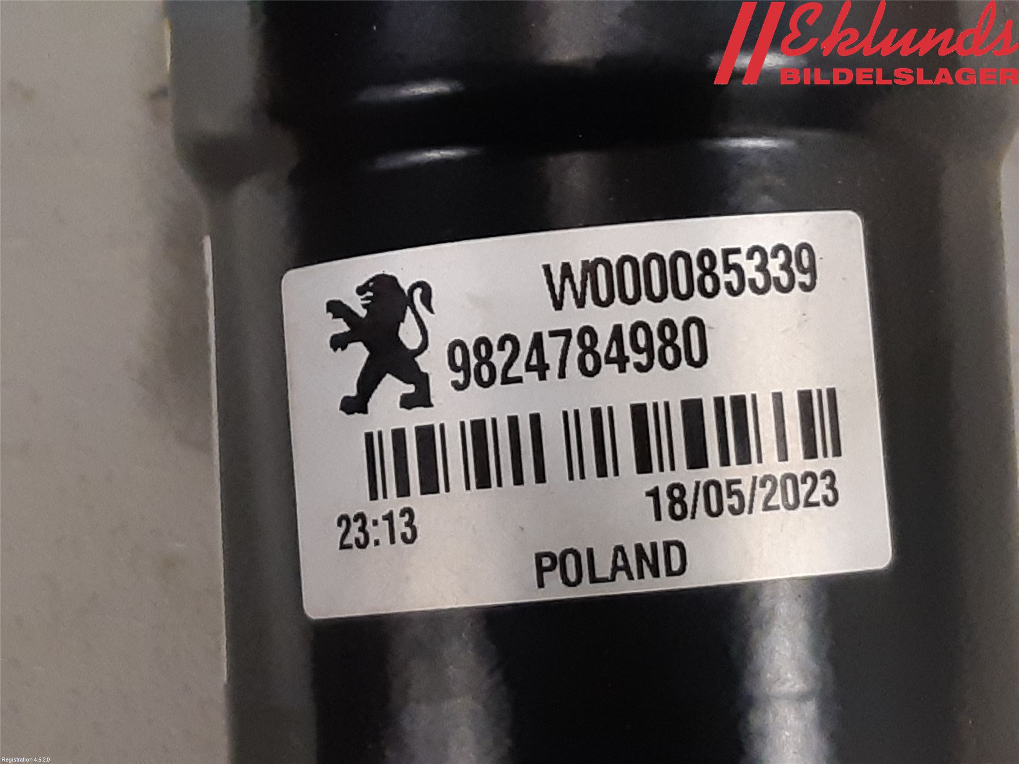 Opel MOKKA 21- Torkarmotor Vindruta