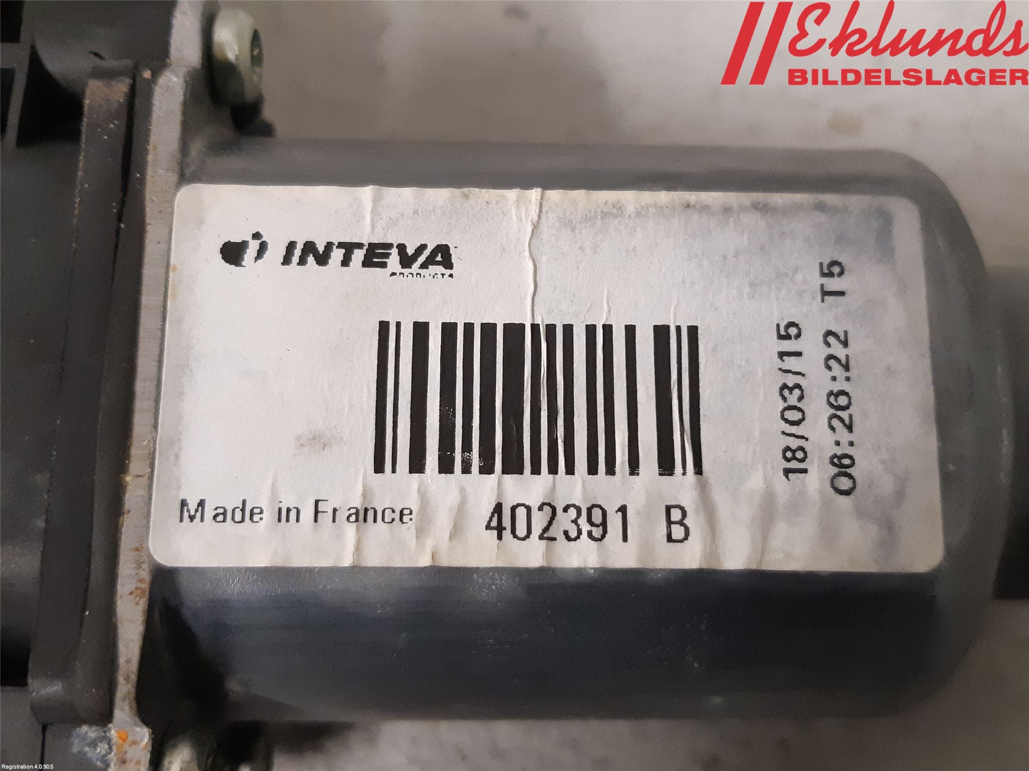 Kia SPORTAGE (SL) 11-15 Fönsterhissmotor