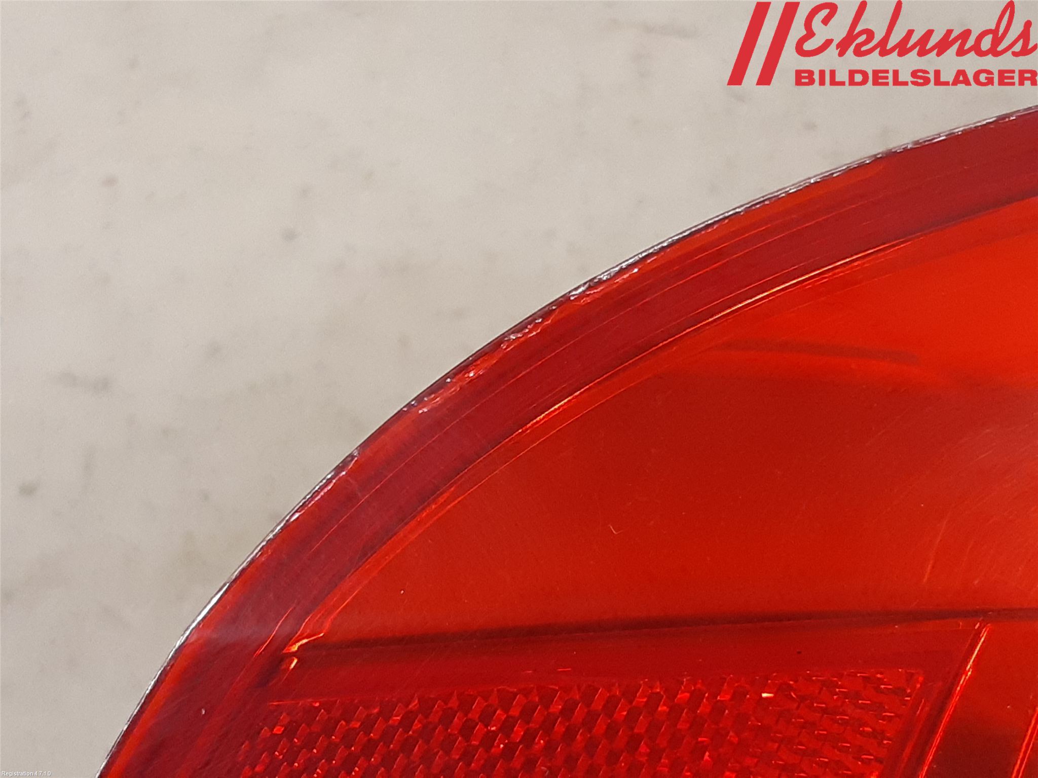 Volkswagen VW PASSAT 11-14 Bakljus Vänster