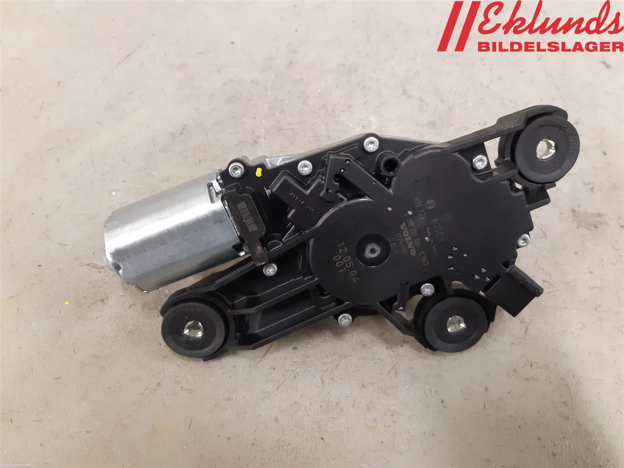 Volvo V60 11-13 Torkarmotor Baklucka