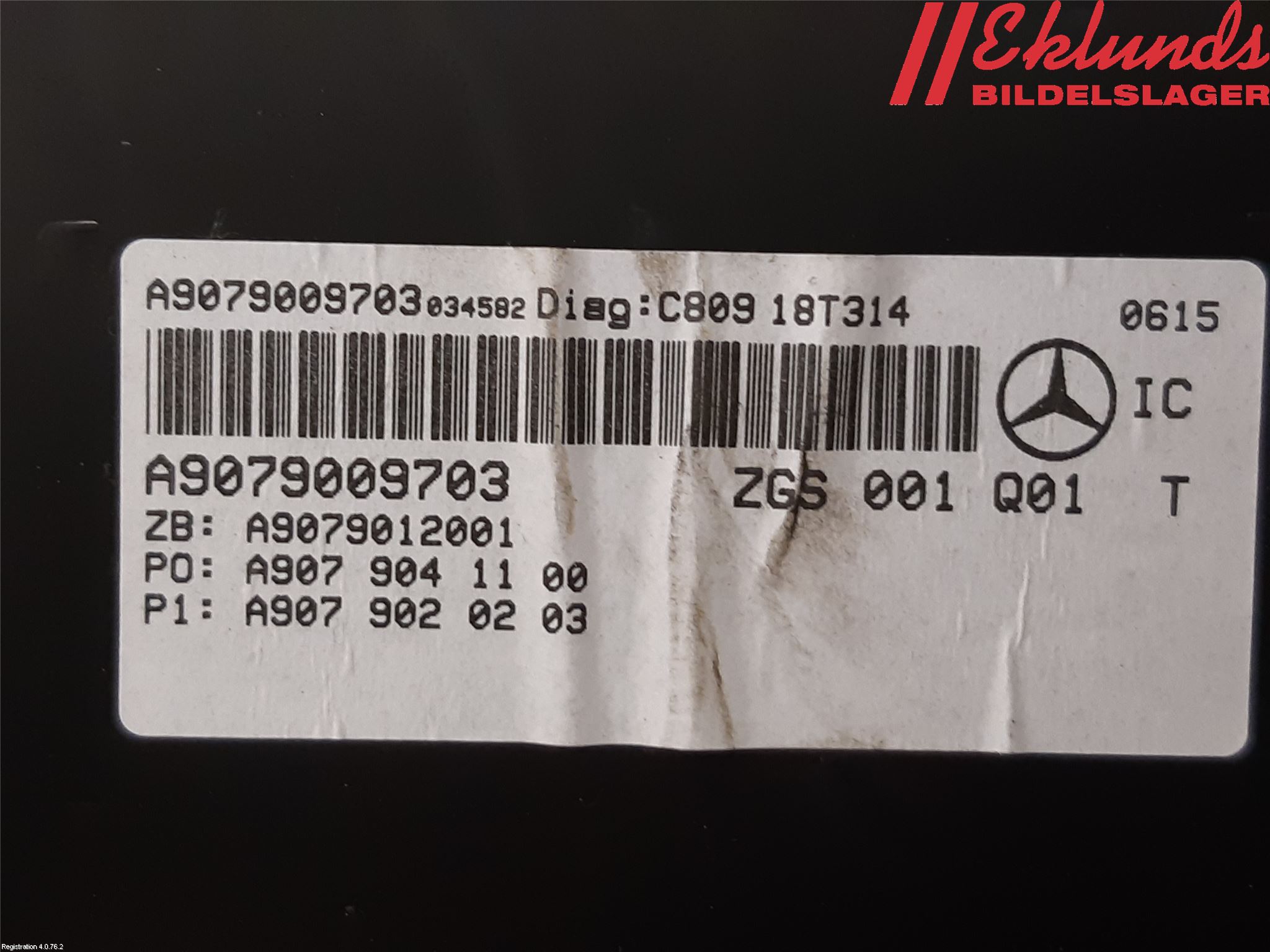 Mercedes-Benz MB SPRINTER (W907/W910) 19- Instrument Komb
