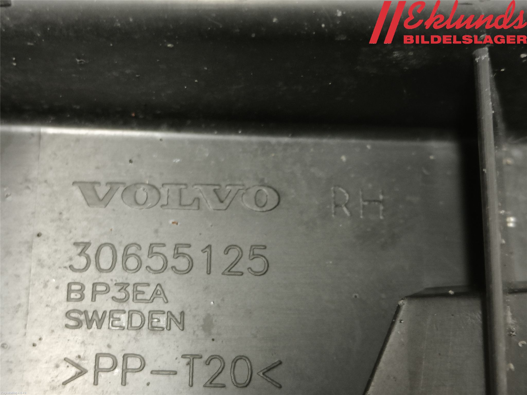 Volvo S80 07-13 Stötfångarfäste Bak Hö