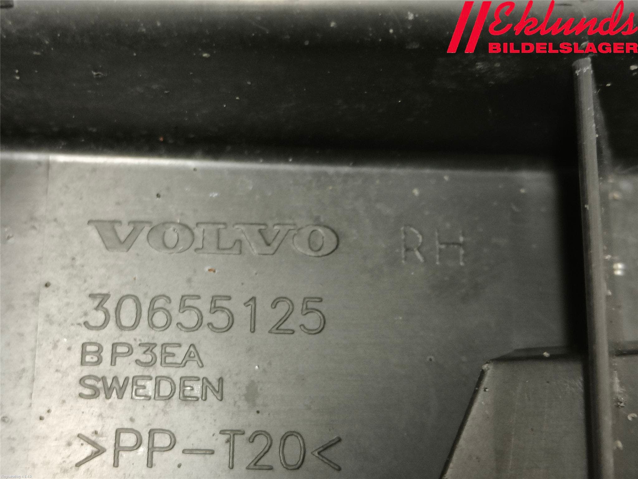 Volvo S80 07-13 Stötfångarfäste Bak Hö