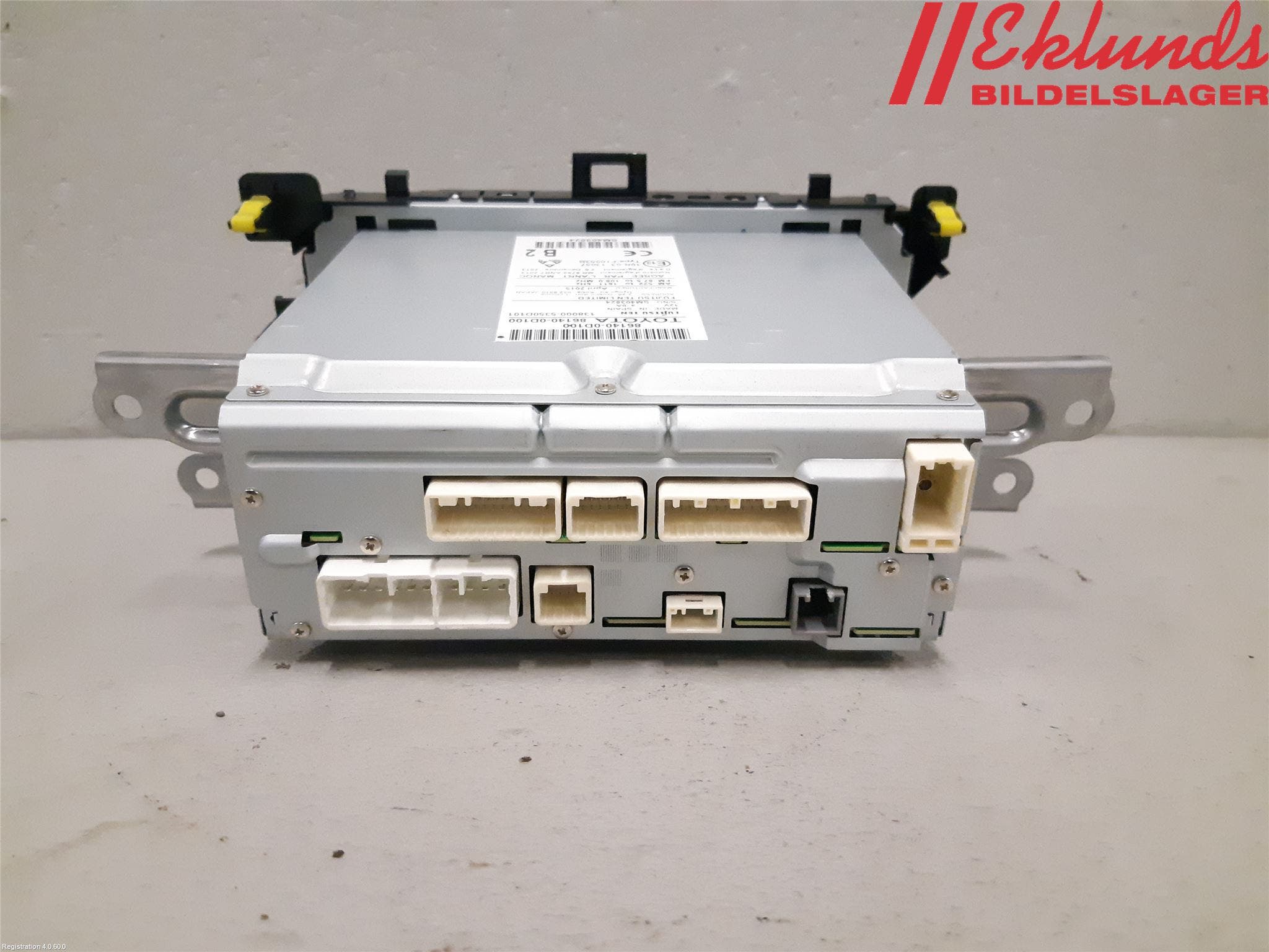 Toyota YARIS XP130 15-20 Cd Radio - Multimediapanel