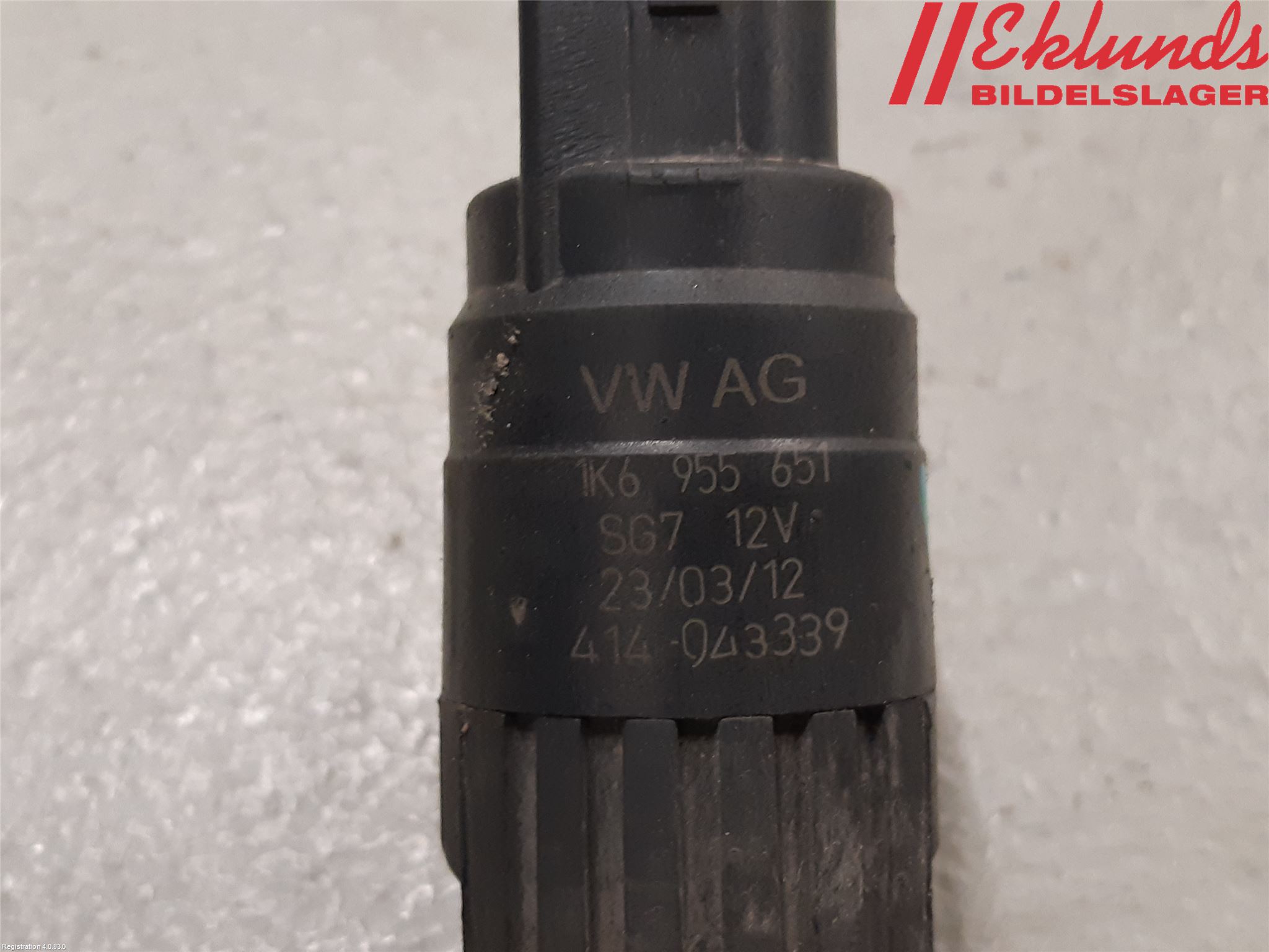 Volkswagen VW GOLF VI 09-13 Spolarpump Vindruta