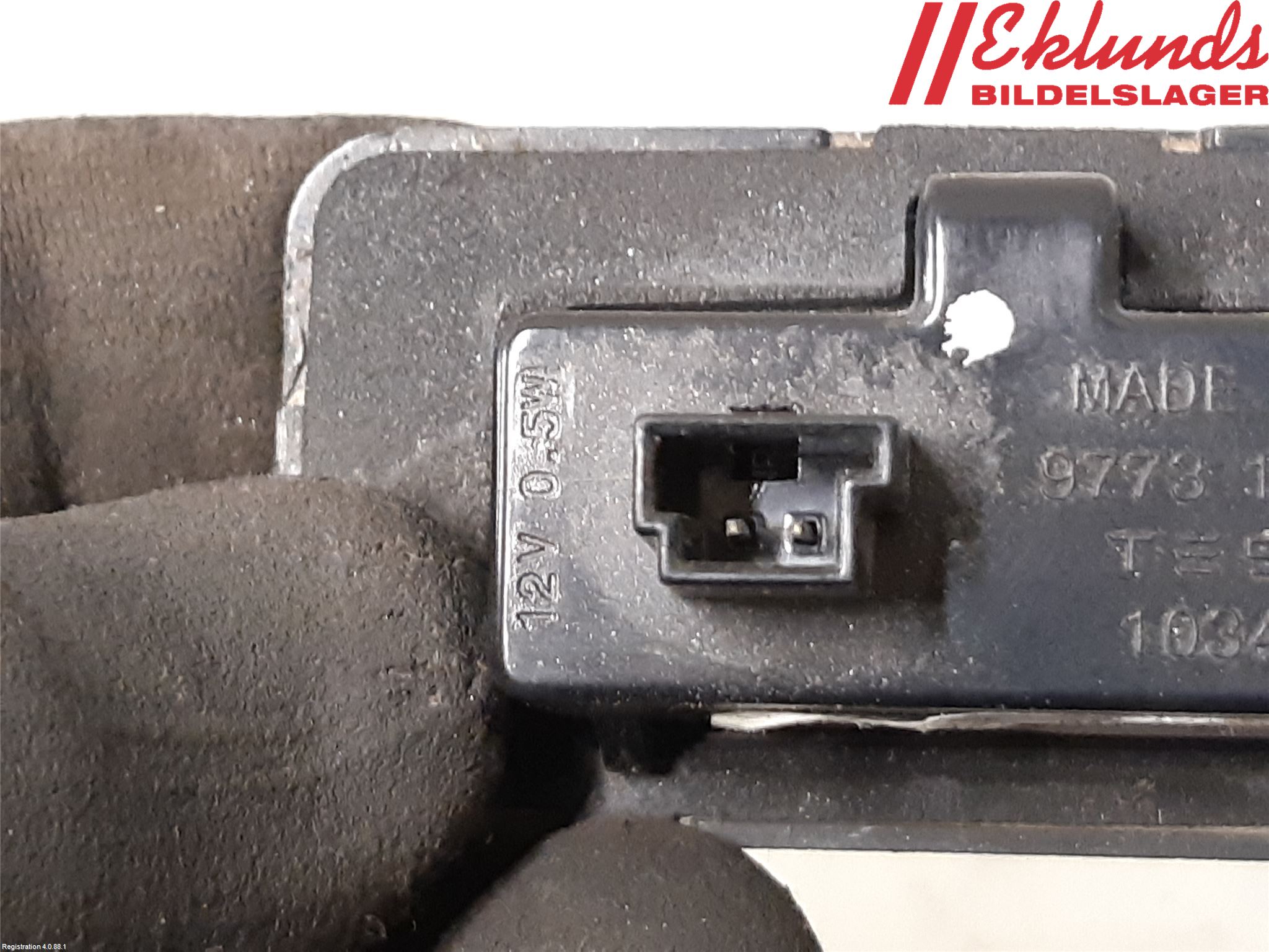 Tesla MODEL S 13- Skylt Belysning