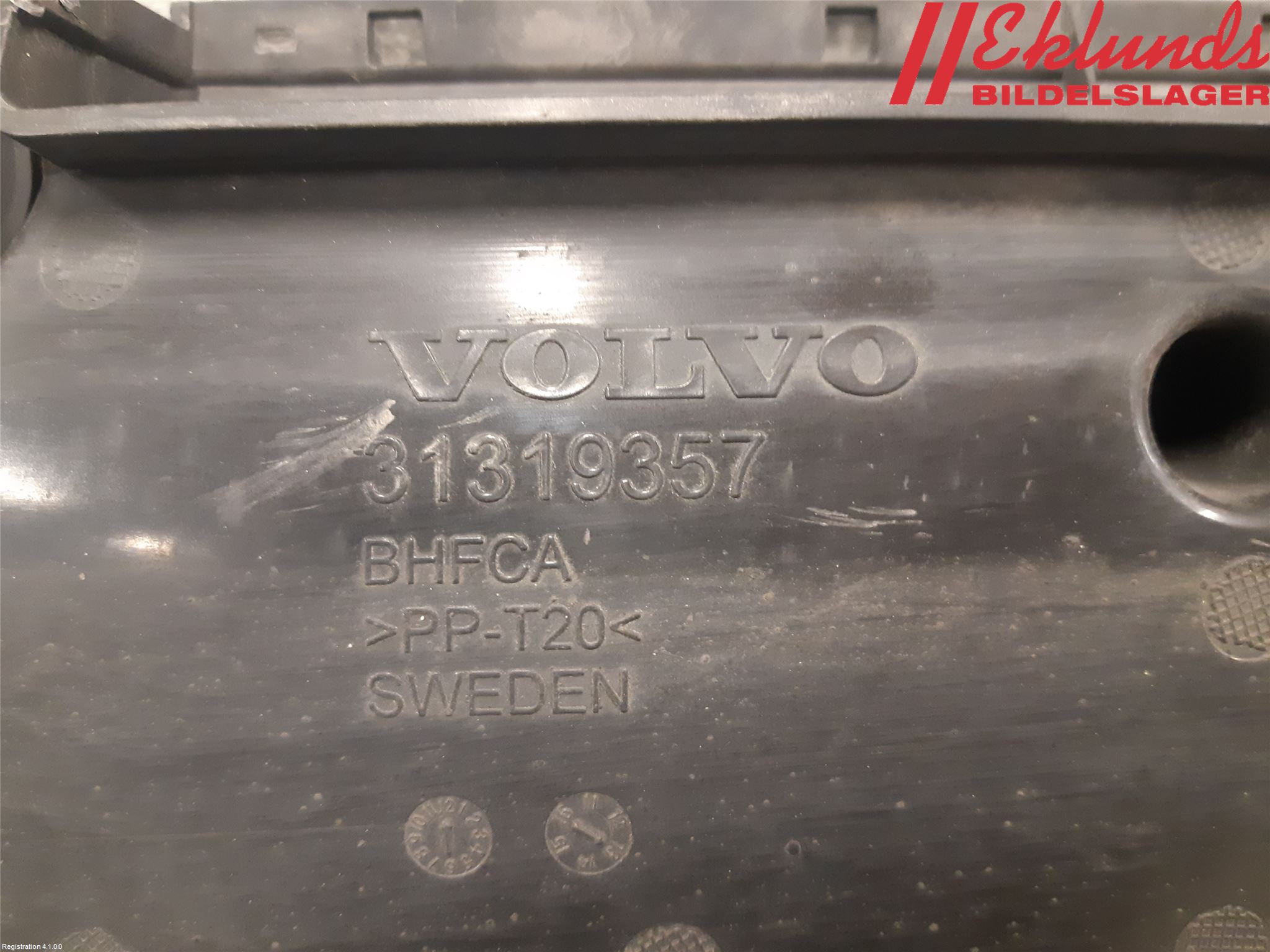 Volvo V40 12-19 Deflektor Plåt-Plast Kylning