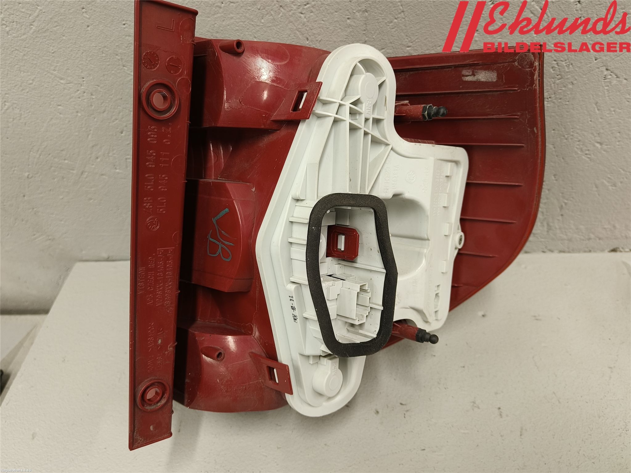 Skoda YETI Bakljus Vänster