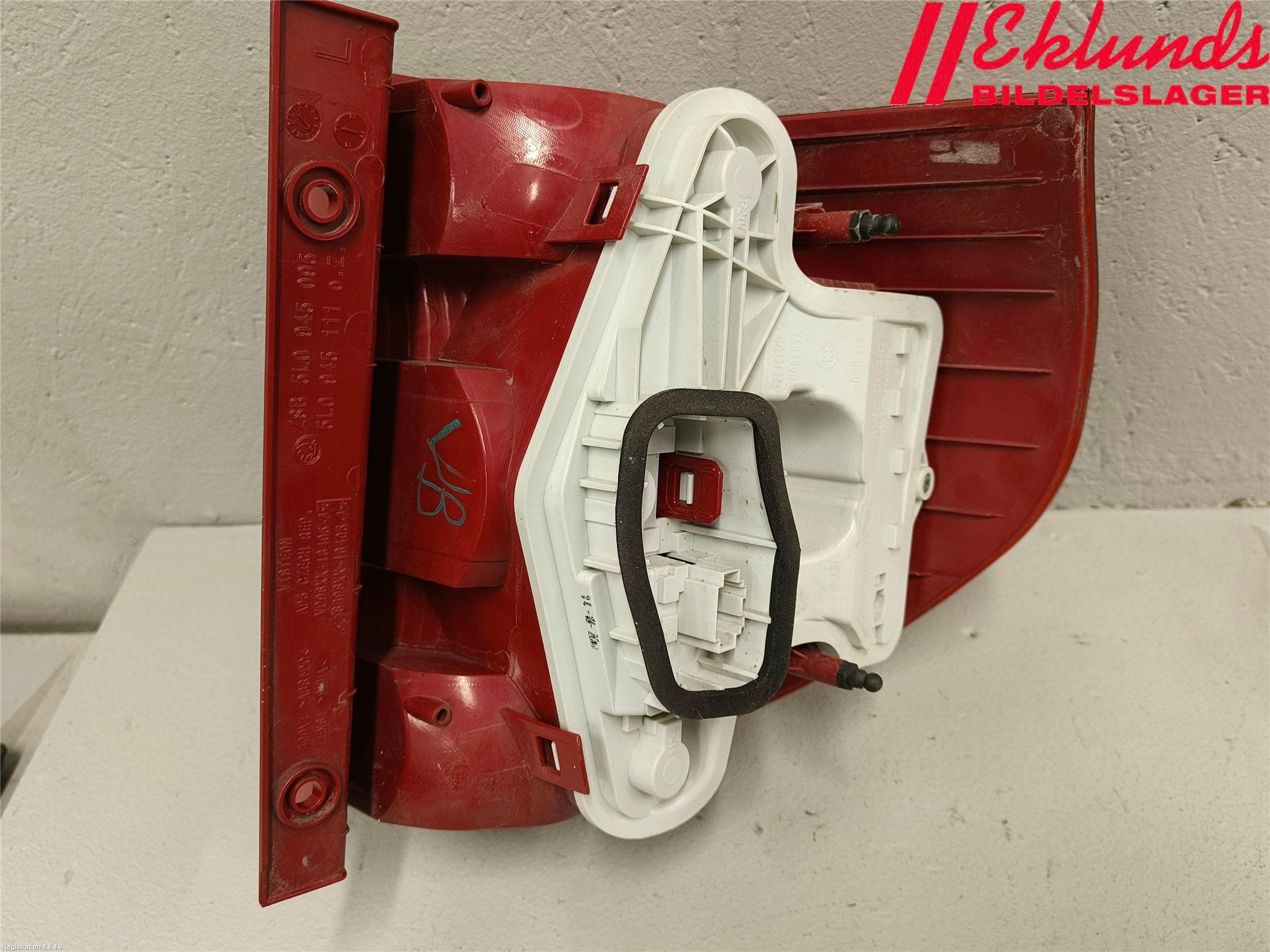 Skoda YETI Bakljus Vänster