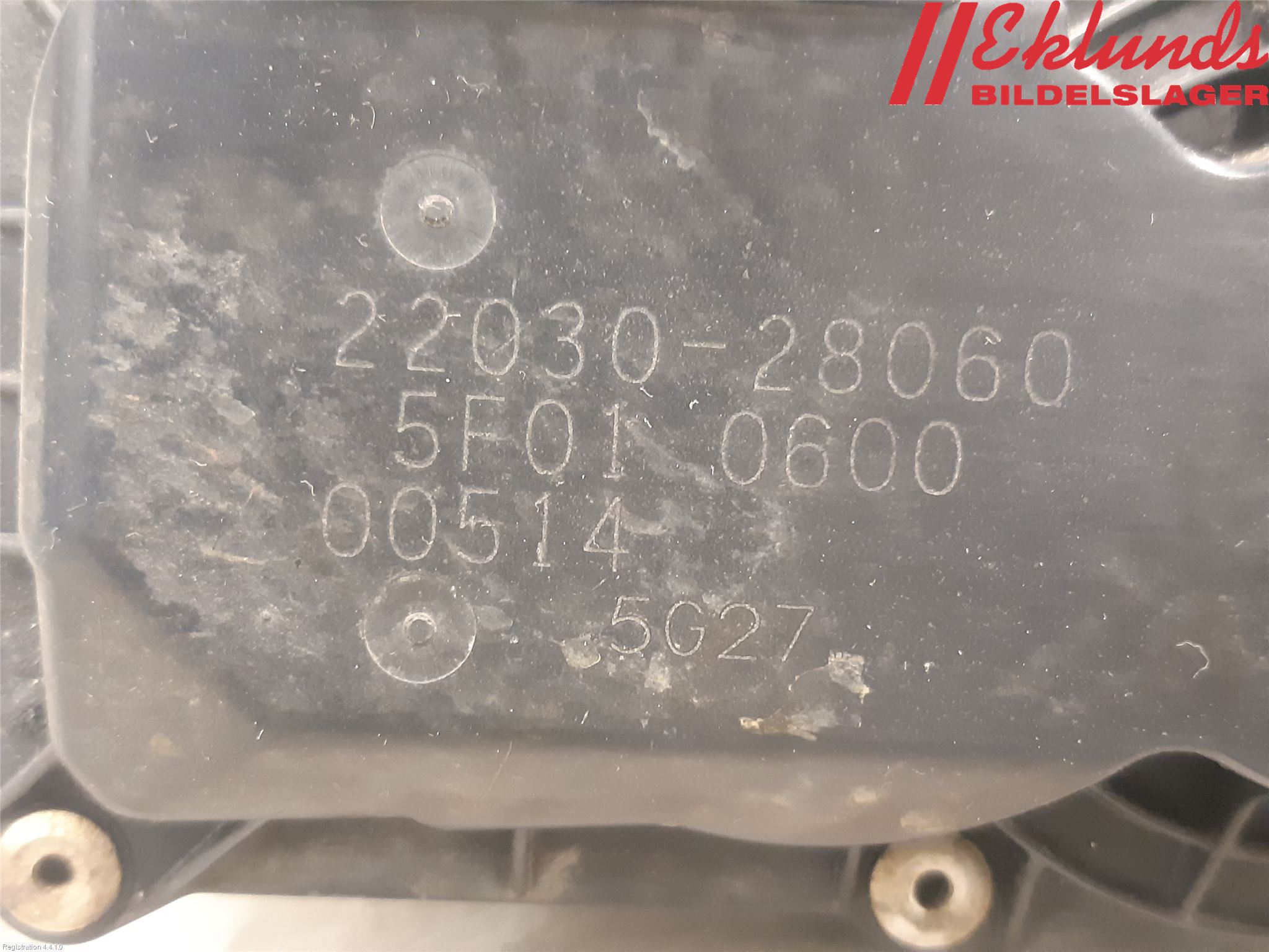 Toyota RAV 4 00-06 Injspjällhus