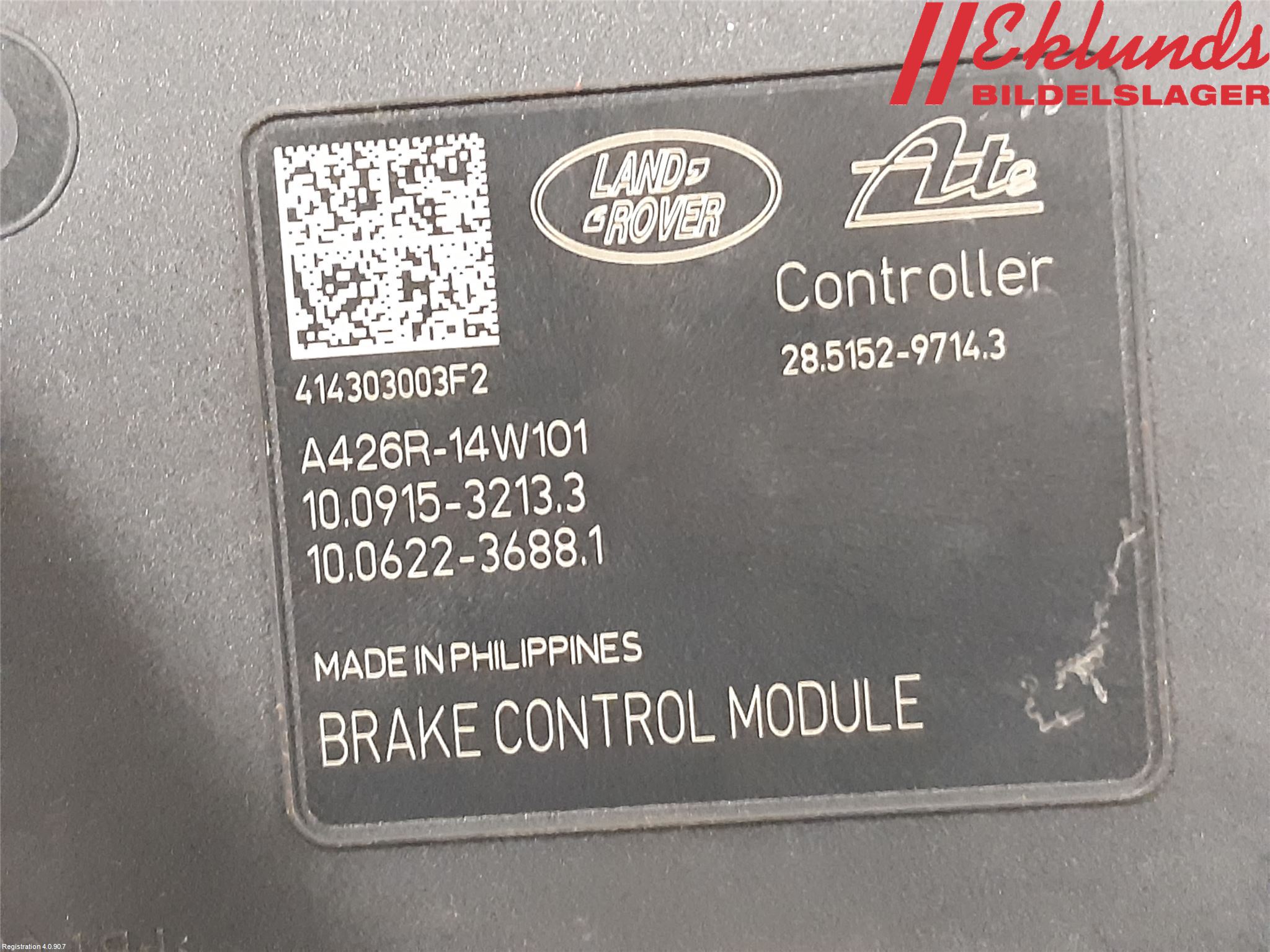 Landrover LAND ROVER RANGE ROVER EVOQUE (L538) 11-18 Abs Hydraulaggregat