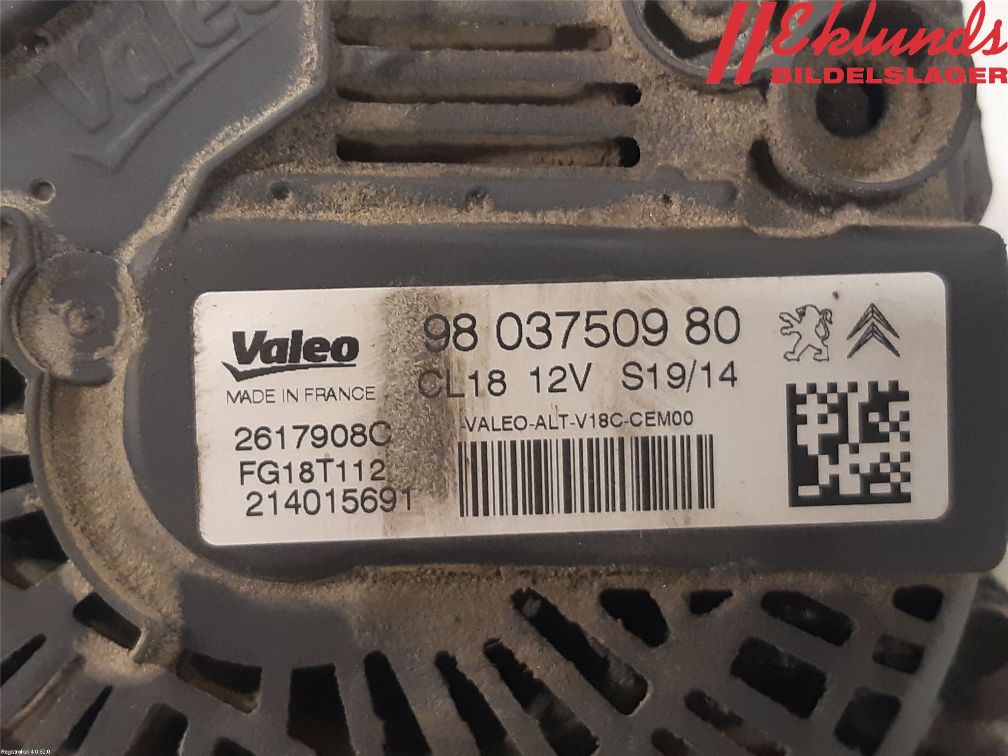 Toyota PROACE I 13-16 Generator