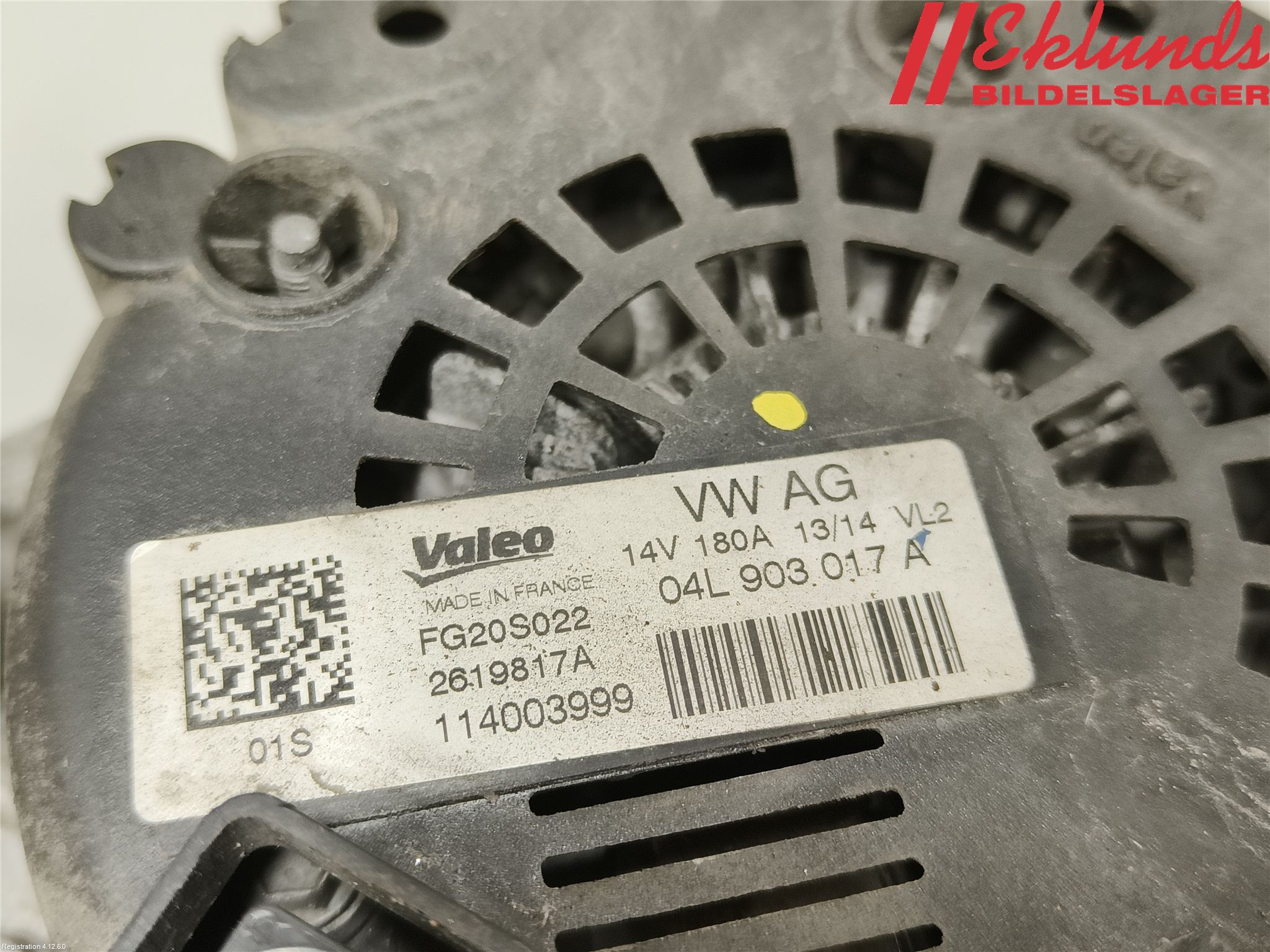 Audi A6/S6 4G 11-18 Generator
