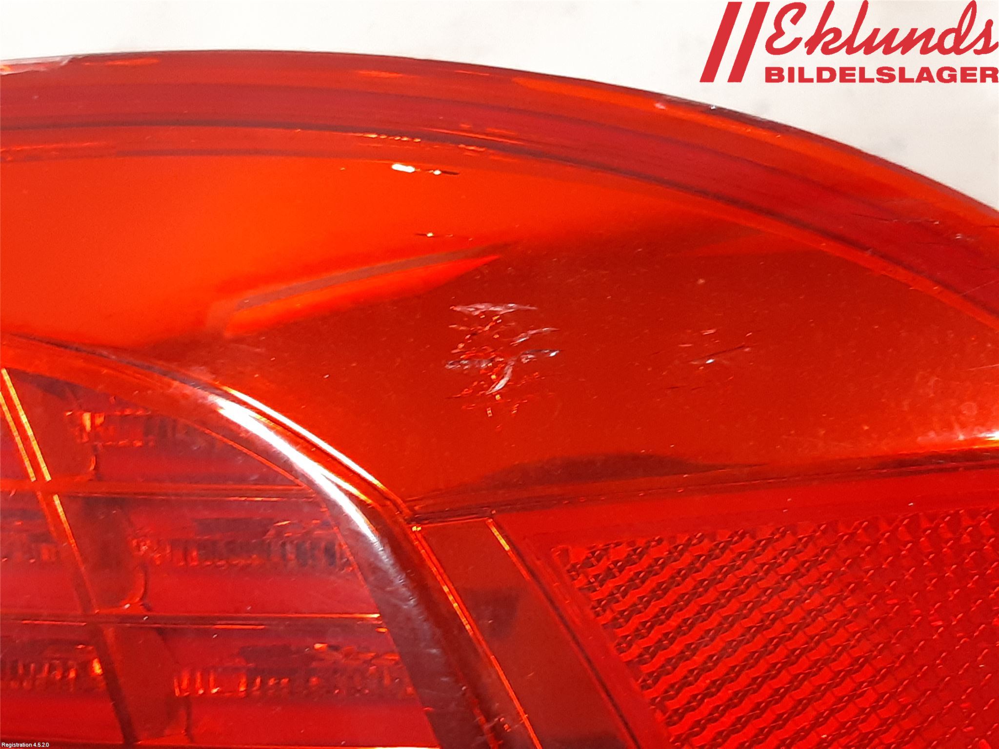Volkswagen VW PASSAT 11-14 Bakljus Höger