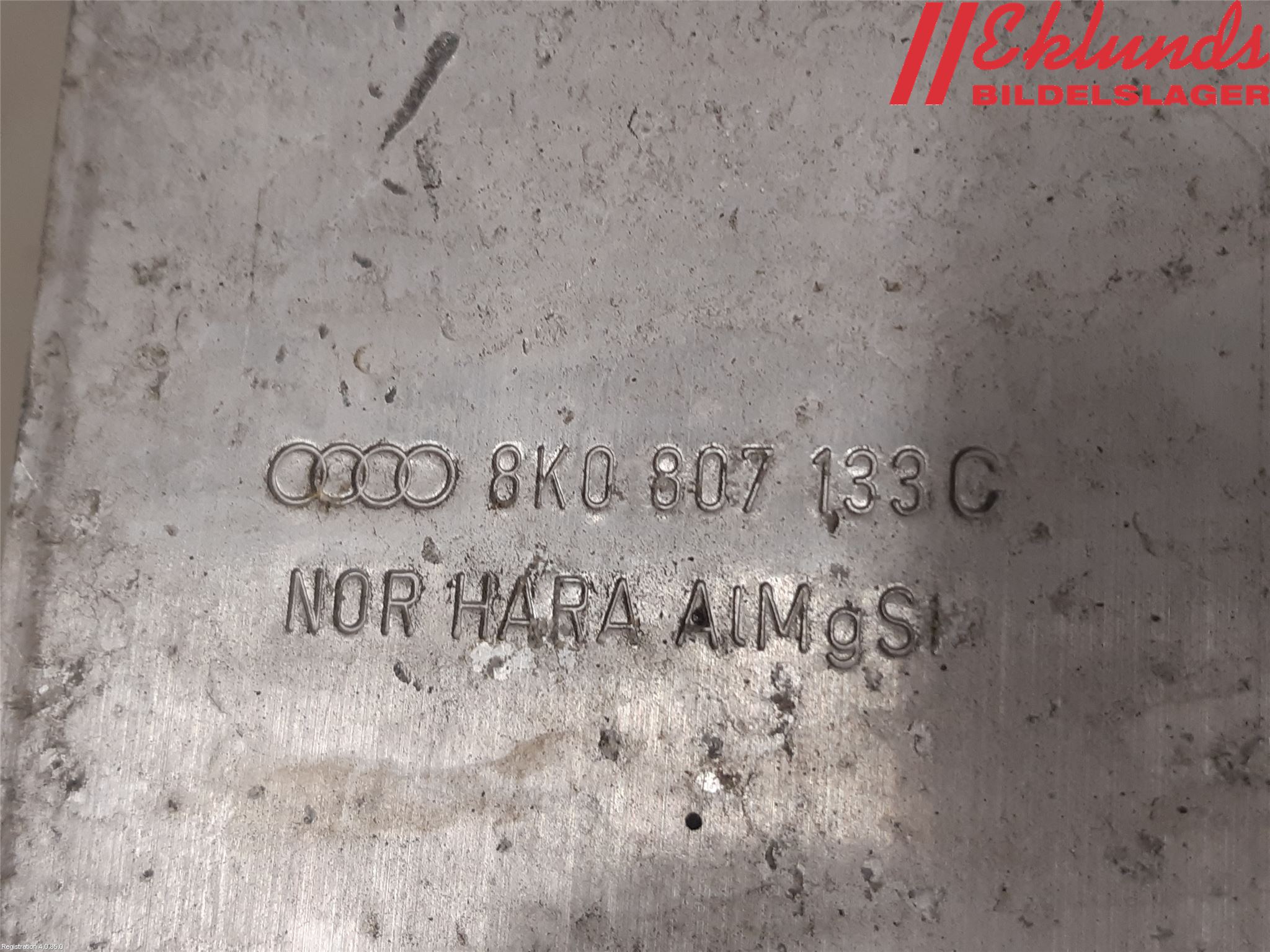 Audi A4/S4 08-11 Stötfångarbärjärn Fram