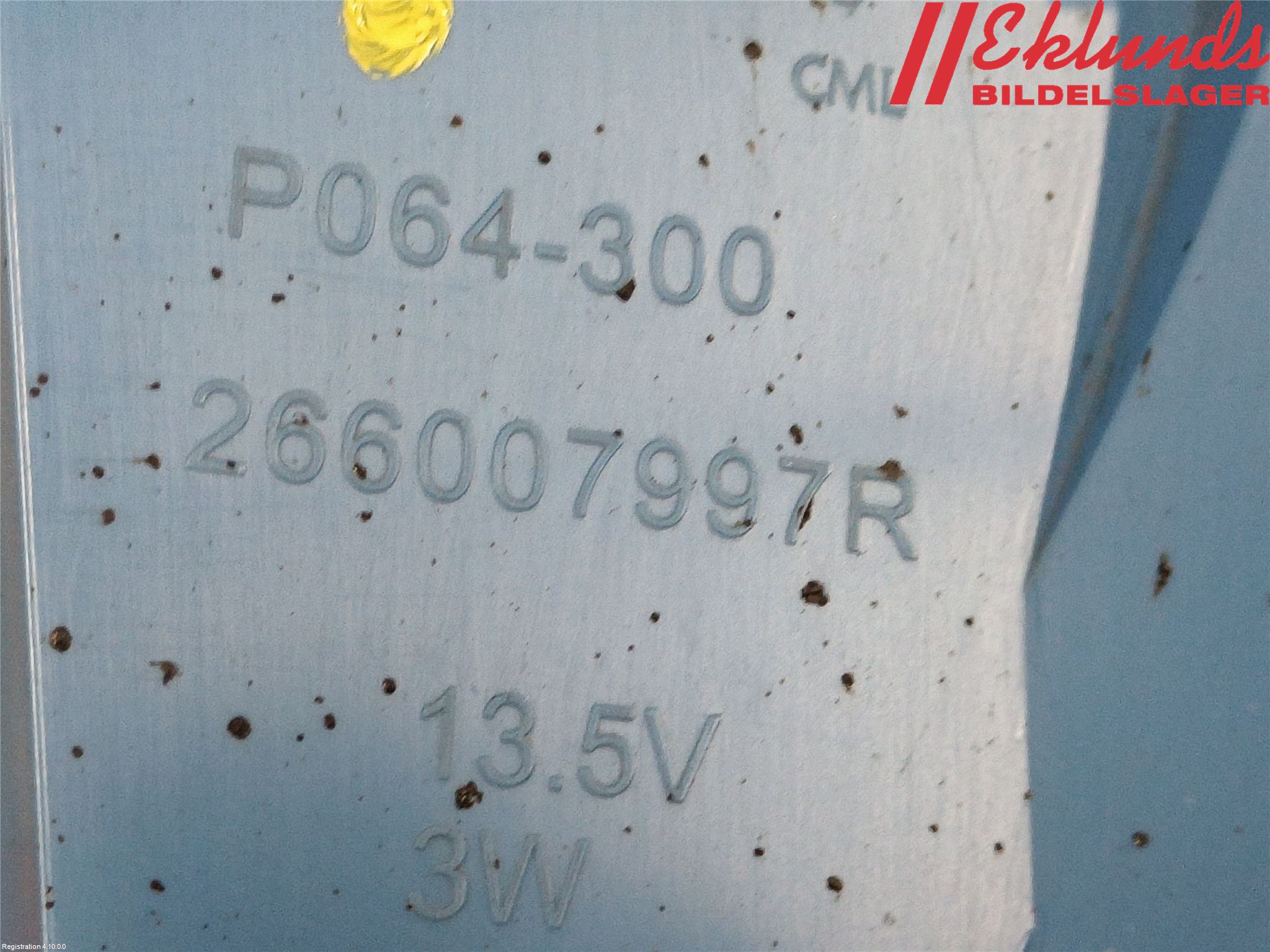 Renault ZOE/E-TECH 13- Dimljus-Varselljus Fram